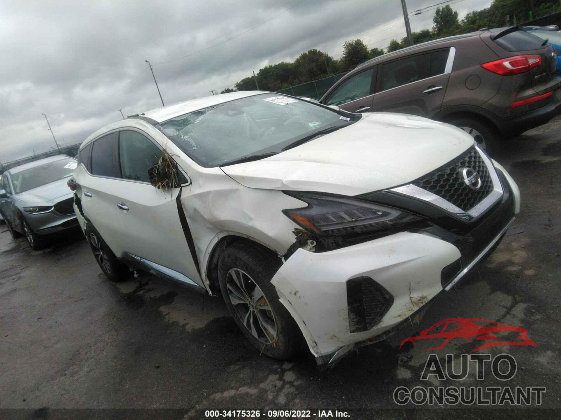 NISSAN MURANO 2022 - 5N1AZ2AS6NC107240