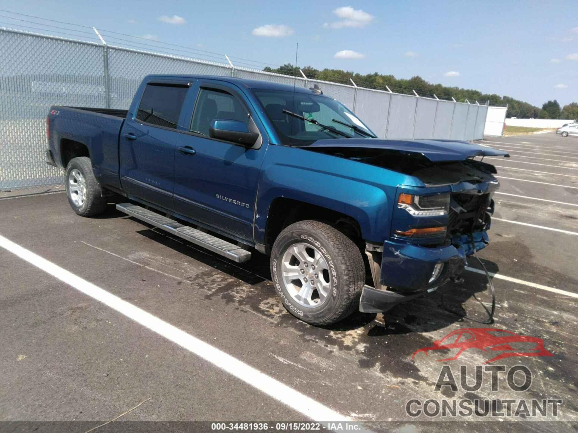 CHEVROLET SILVERADO 1500 2018 - 3GCUKREC8JG509088