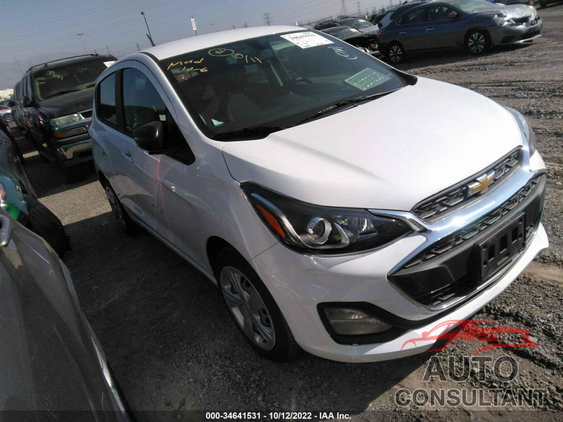 CHEVROLET SPARK 2020 - KL8CB6SAXLC474078