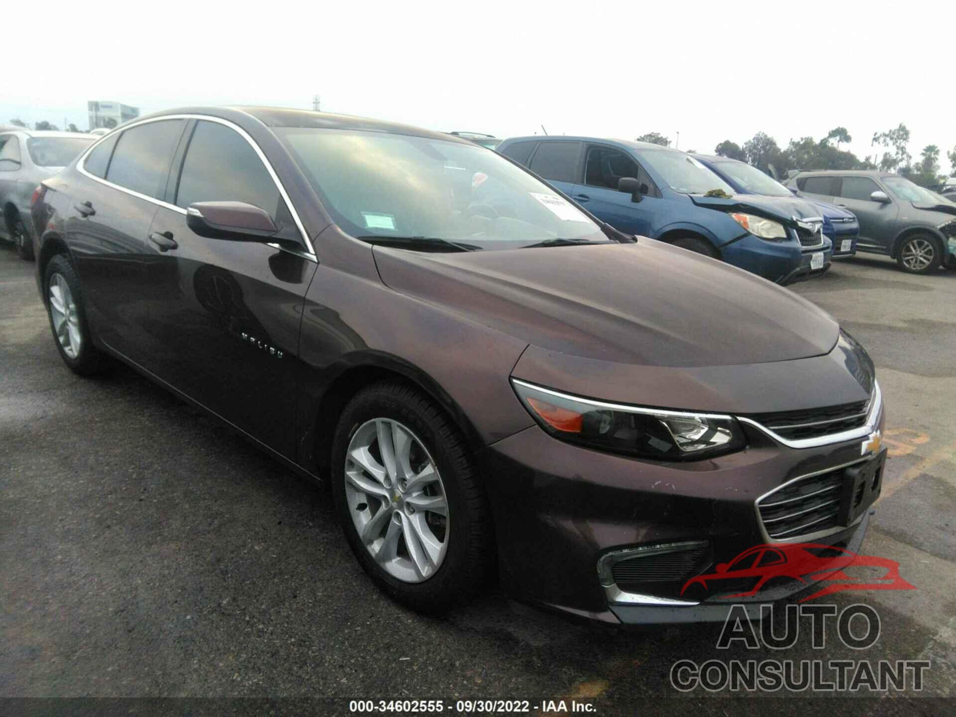 CHEVROLET MALIBU 2016 - 1G1ZE5ST5GF348325