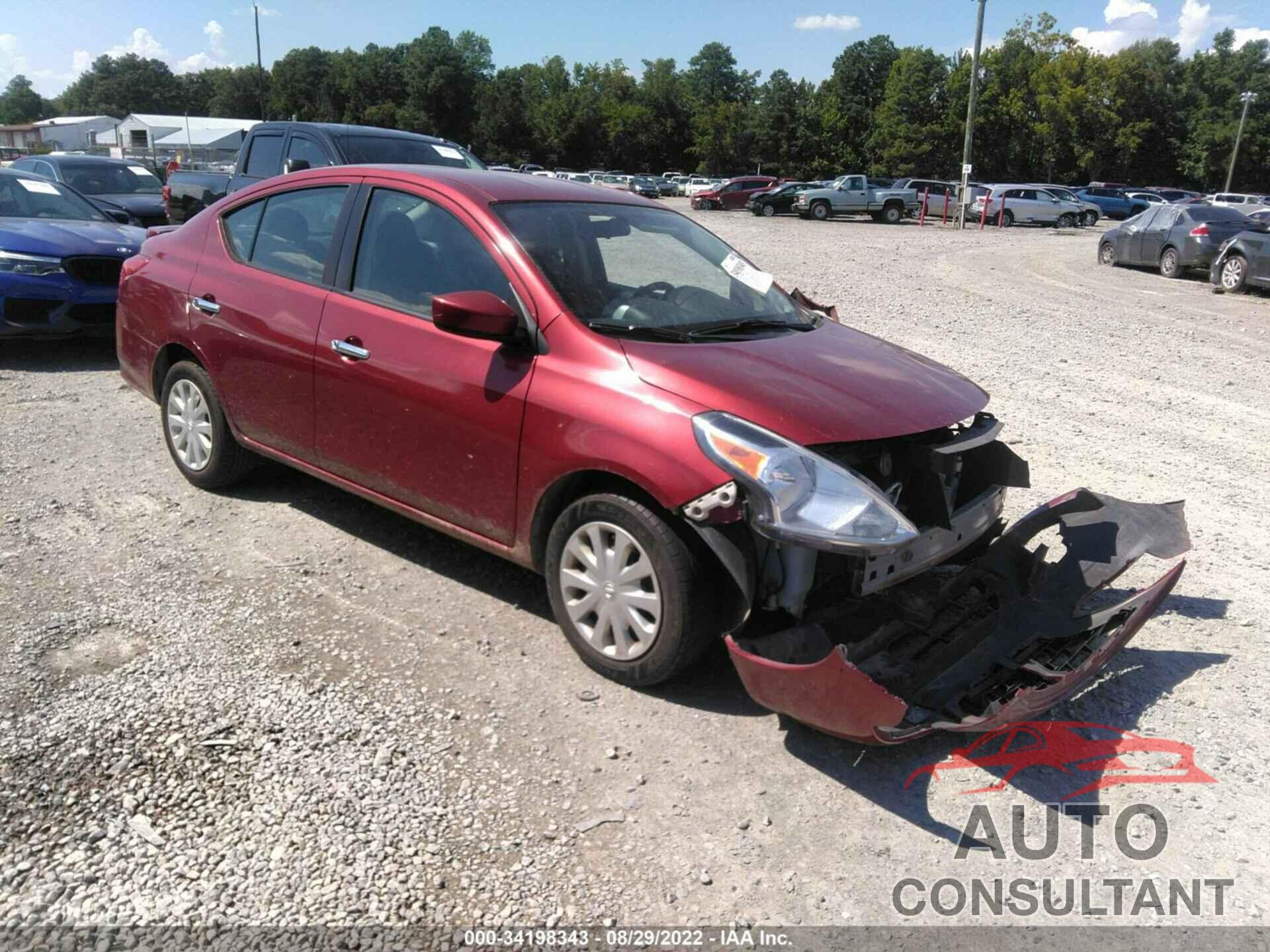 NISSAN VERSA 2016 - 3N1CN7AP2GL855284