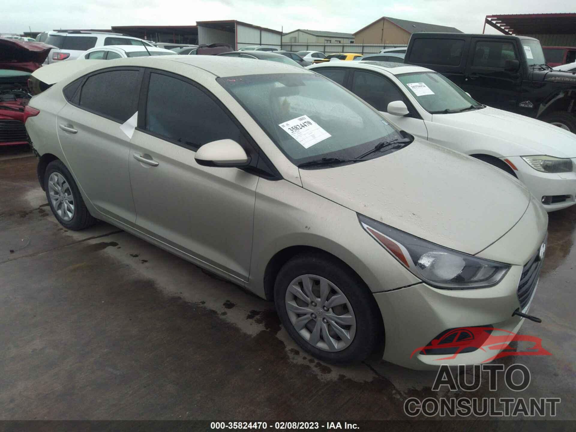 HYUNDAI ACCENT 2018 - 3KPC24A35JE012516