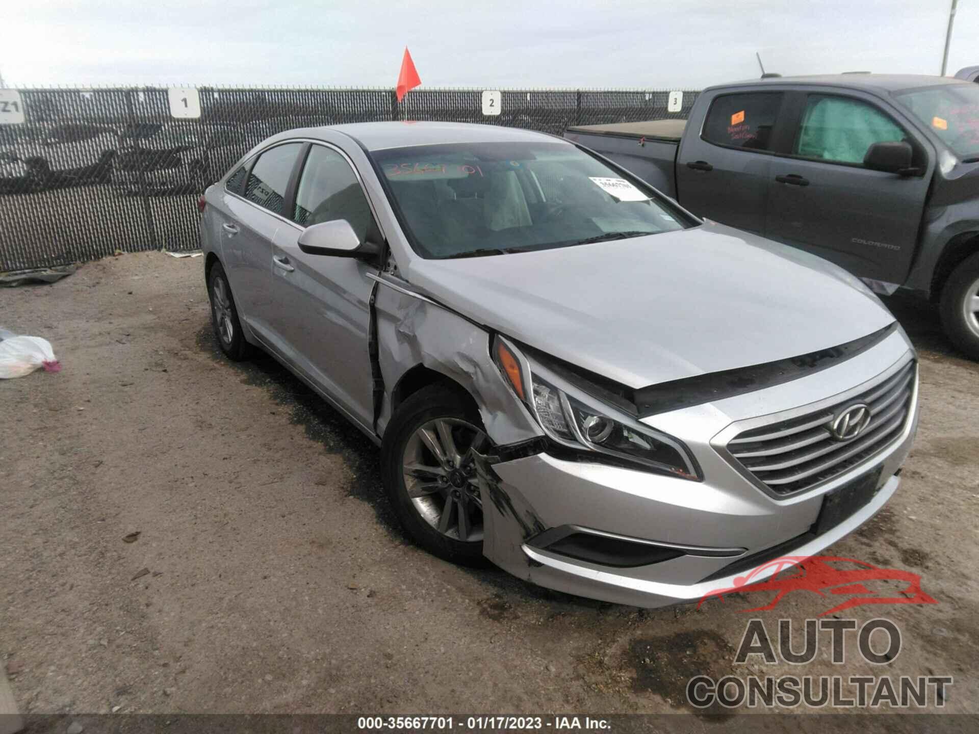 HYUNDAI SONATA 2016 - 5NPE24AF5GH400031