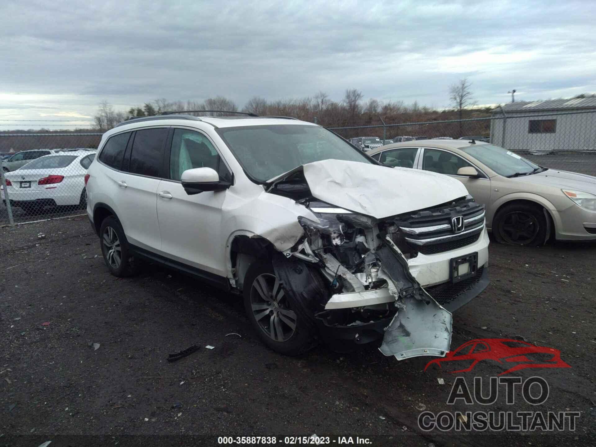 HONDA PILOT 2017 - 5FNYF6H50HB067506