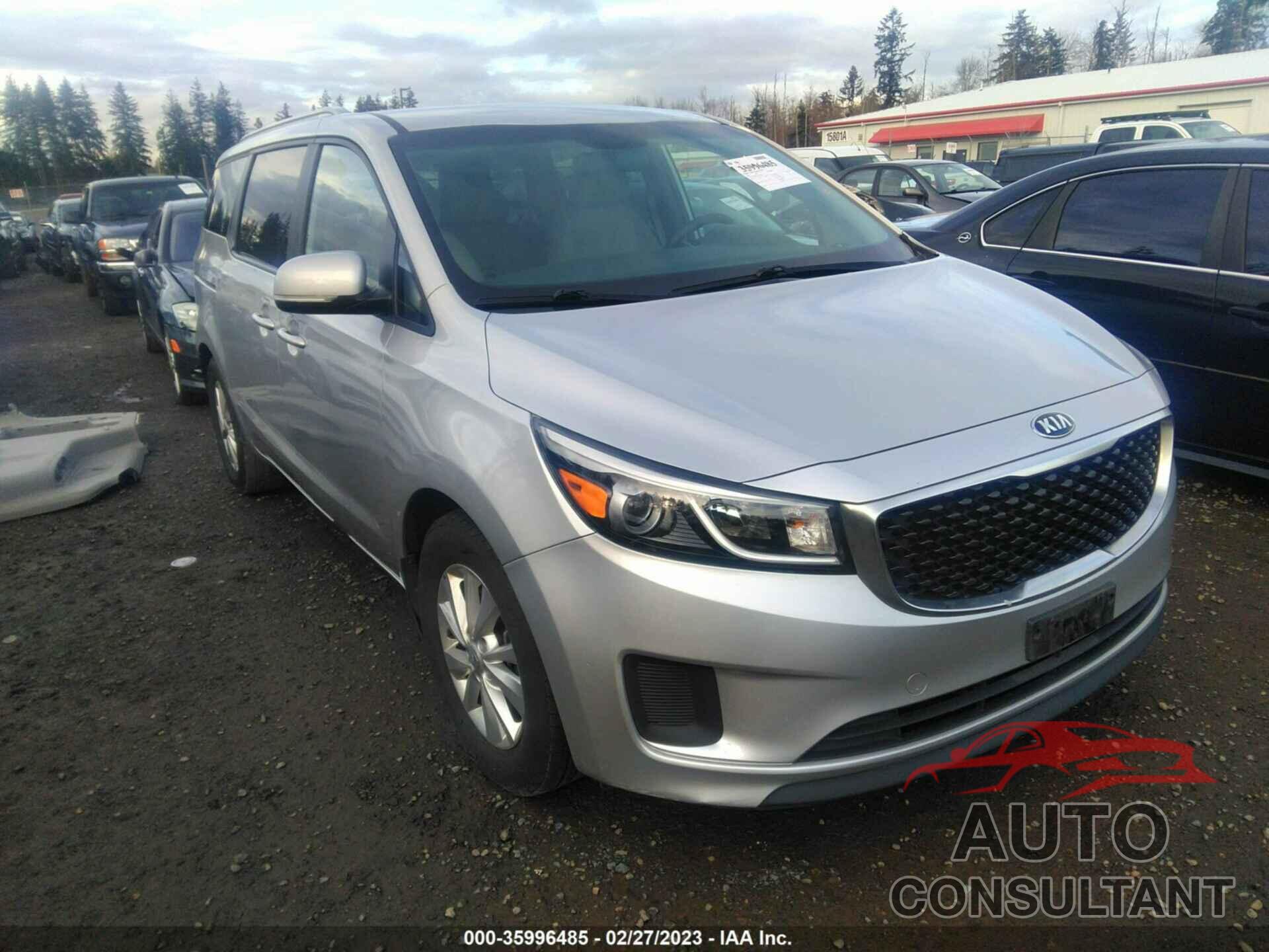 KIA SEDONA 2016 - KNDMB5C19G6142707