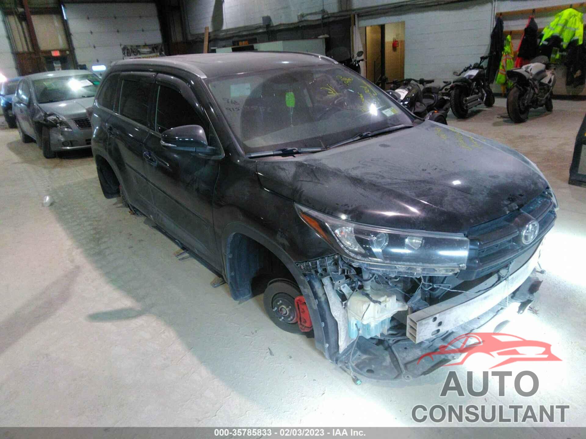 TOYOTA HIGHLANDER 2016 - 5TDJKRFH3GS255622