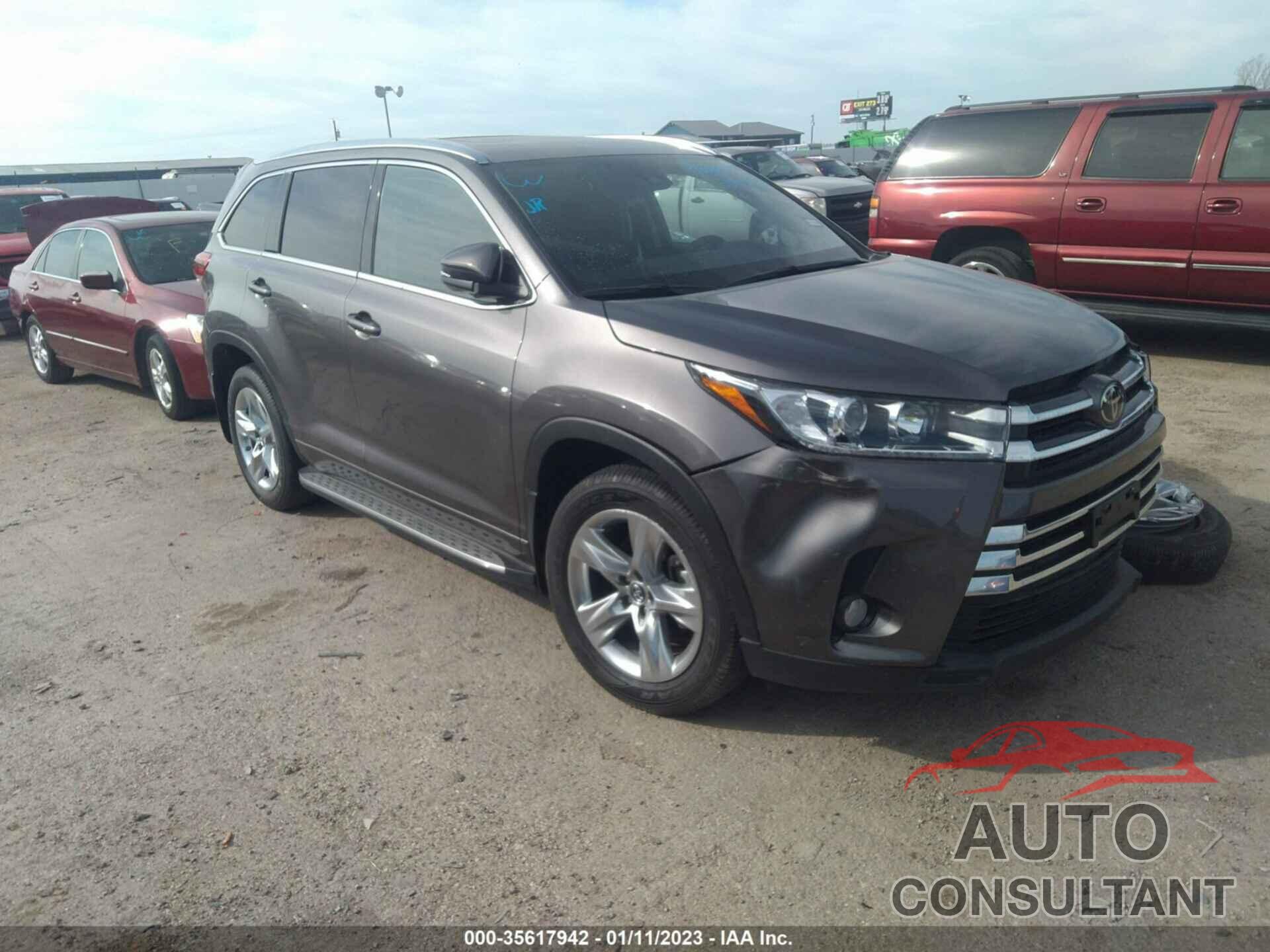 TOYOTA HIGHLANDER 2017 - 5TDYZRFH0HS197559