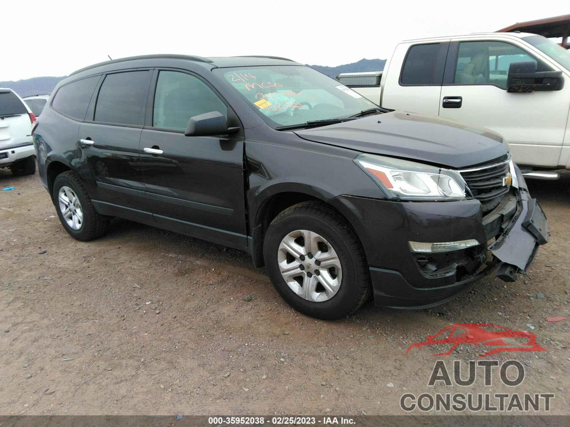 CHEVROLET TRAVERSE 2015 - 1GNKRFED2FJ104979