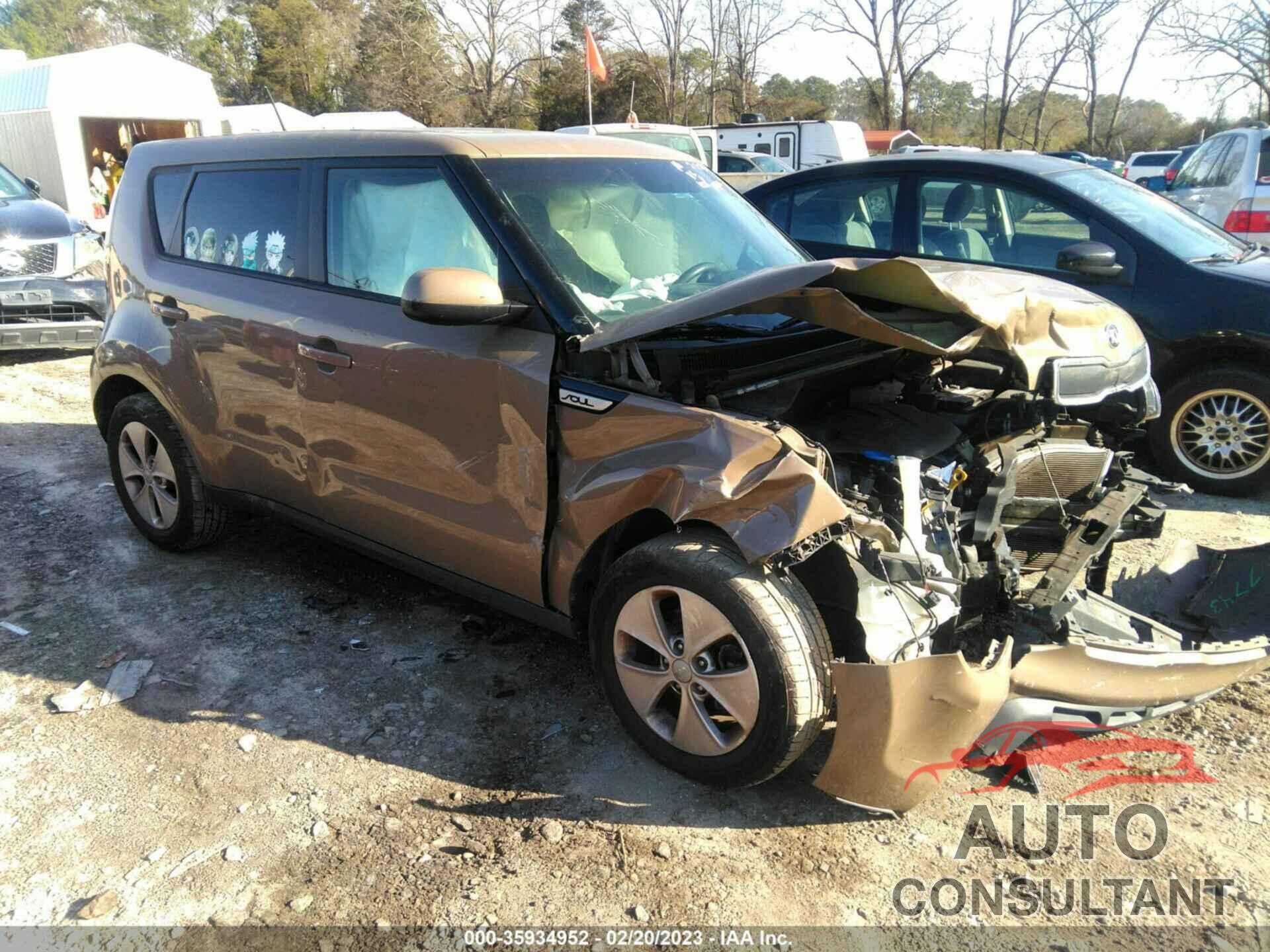 KIA SOUL 2016 - KNDJN2A25G7250949
