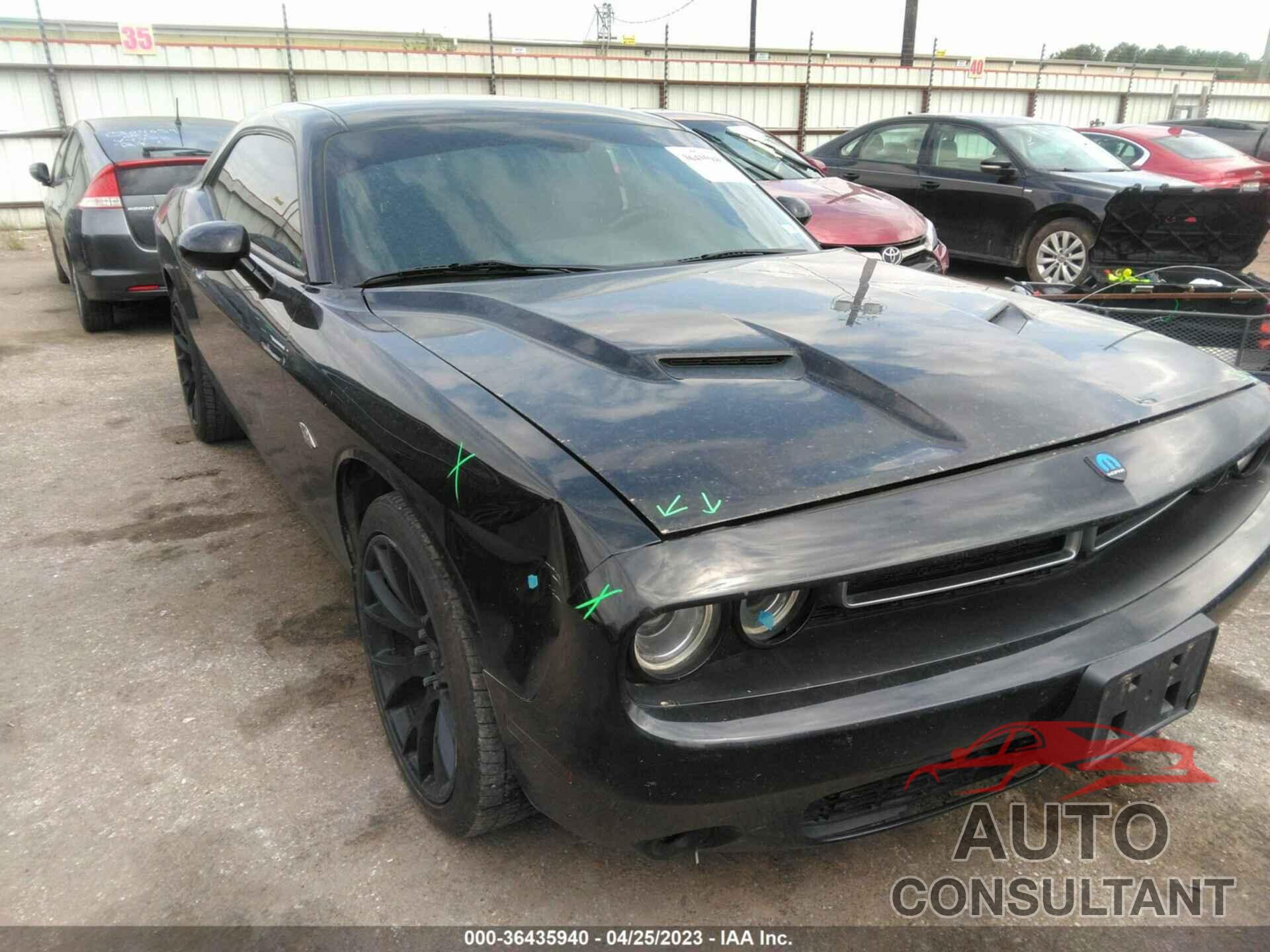 DODGE CHALLENGER 2016 - 2C3CDZAGXGH148491