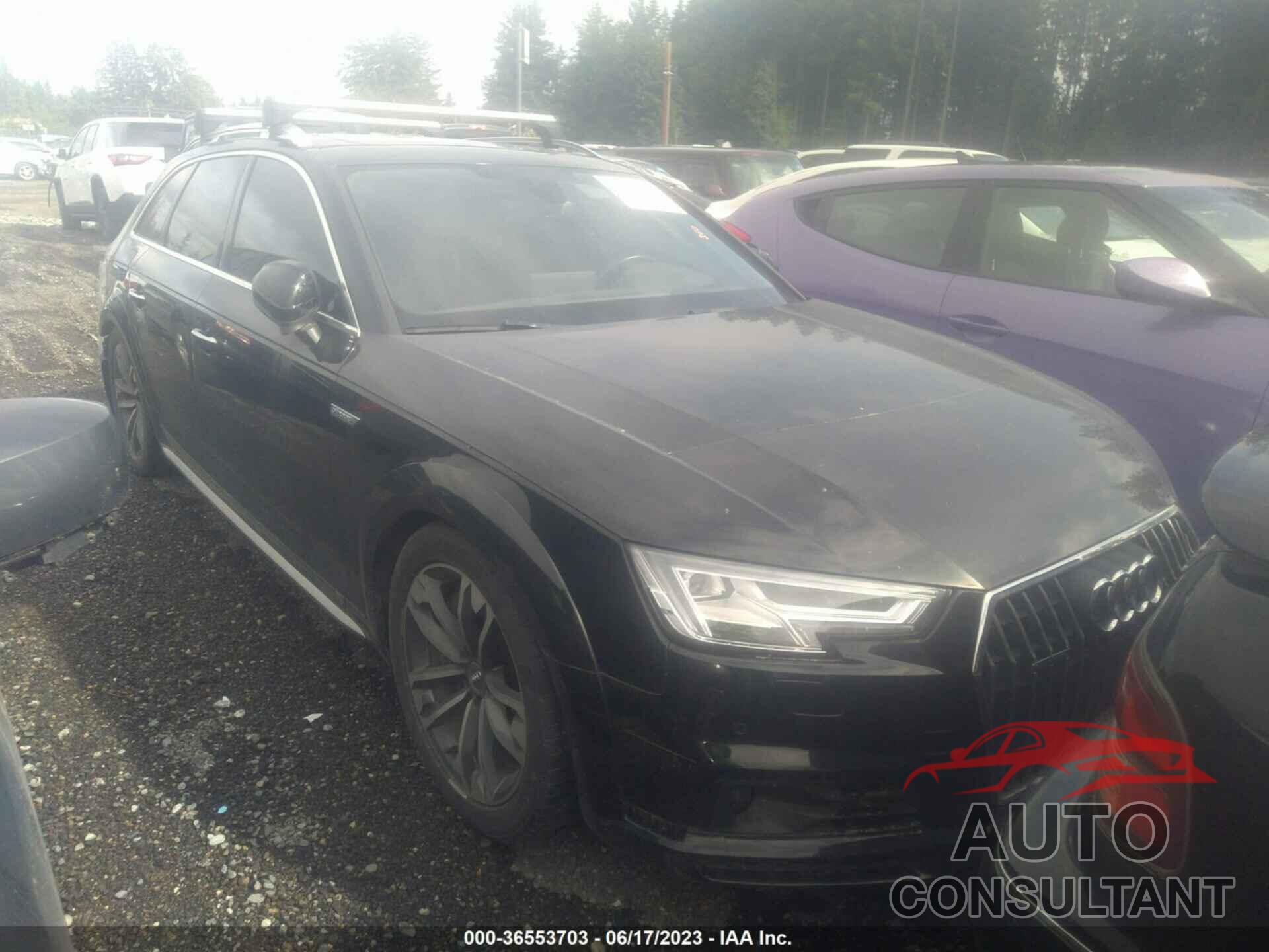 AUDI A4 ALLROAD 2018 - WA19NAF44JA007693