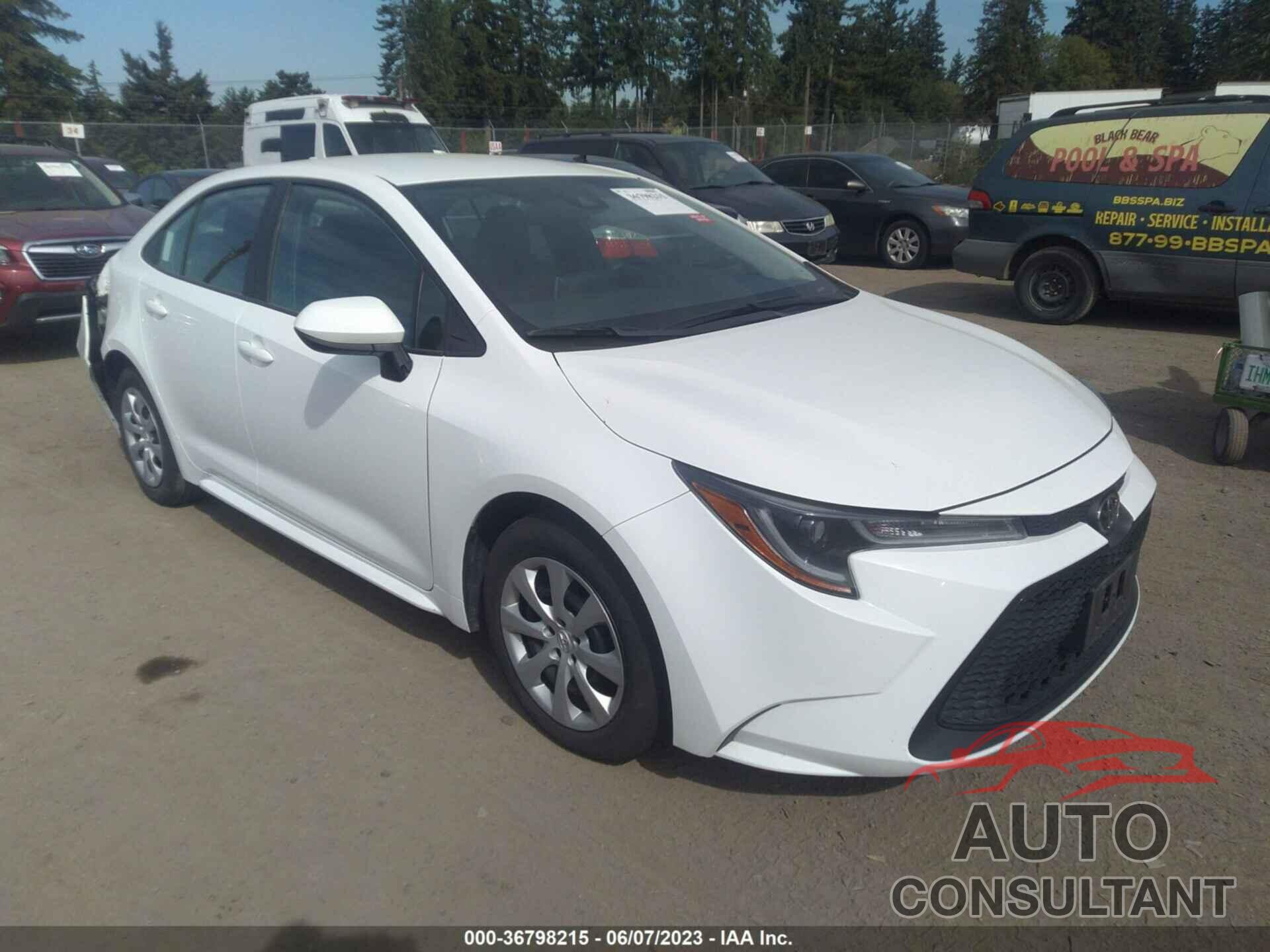 TOYOTA COROLLA 2021 - 5YFEPMAE7MP191124