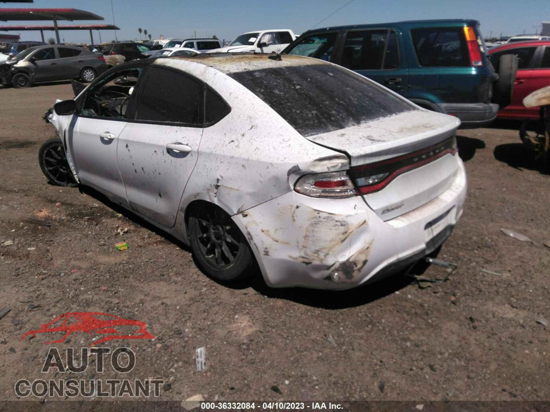 DODGE DART 2015 - 1C3CDFBB5FD431765
