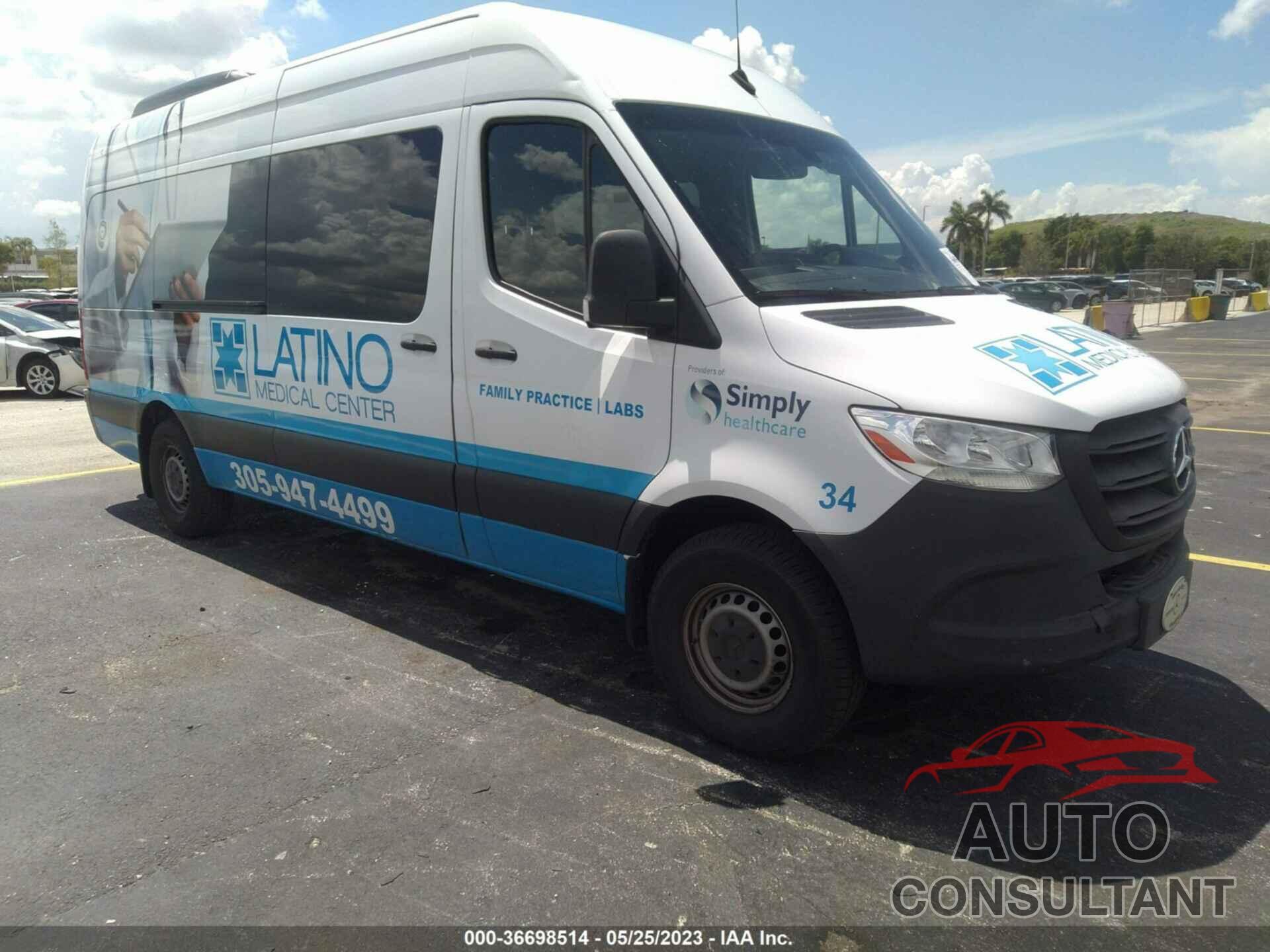 MERCEDES-BENZ SPRINTER 2500 2019 - WDZPF1CDXKP083769