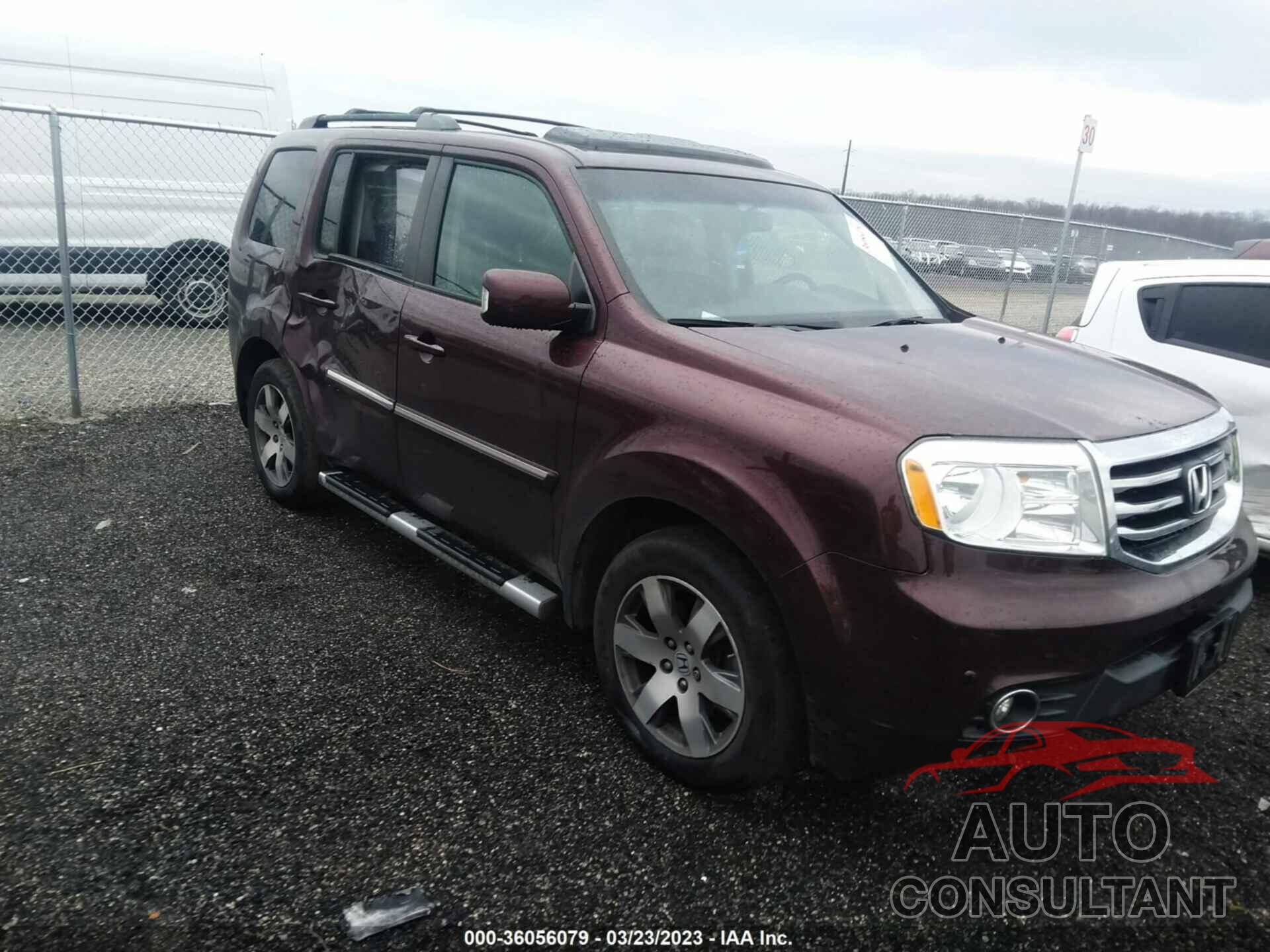 HONDA PILOT 2015 - 5FNYF4H96FB066851