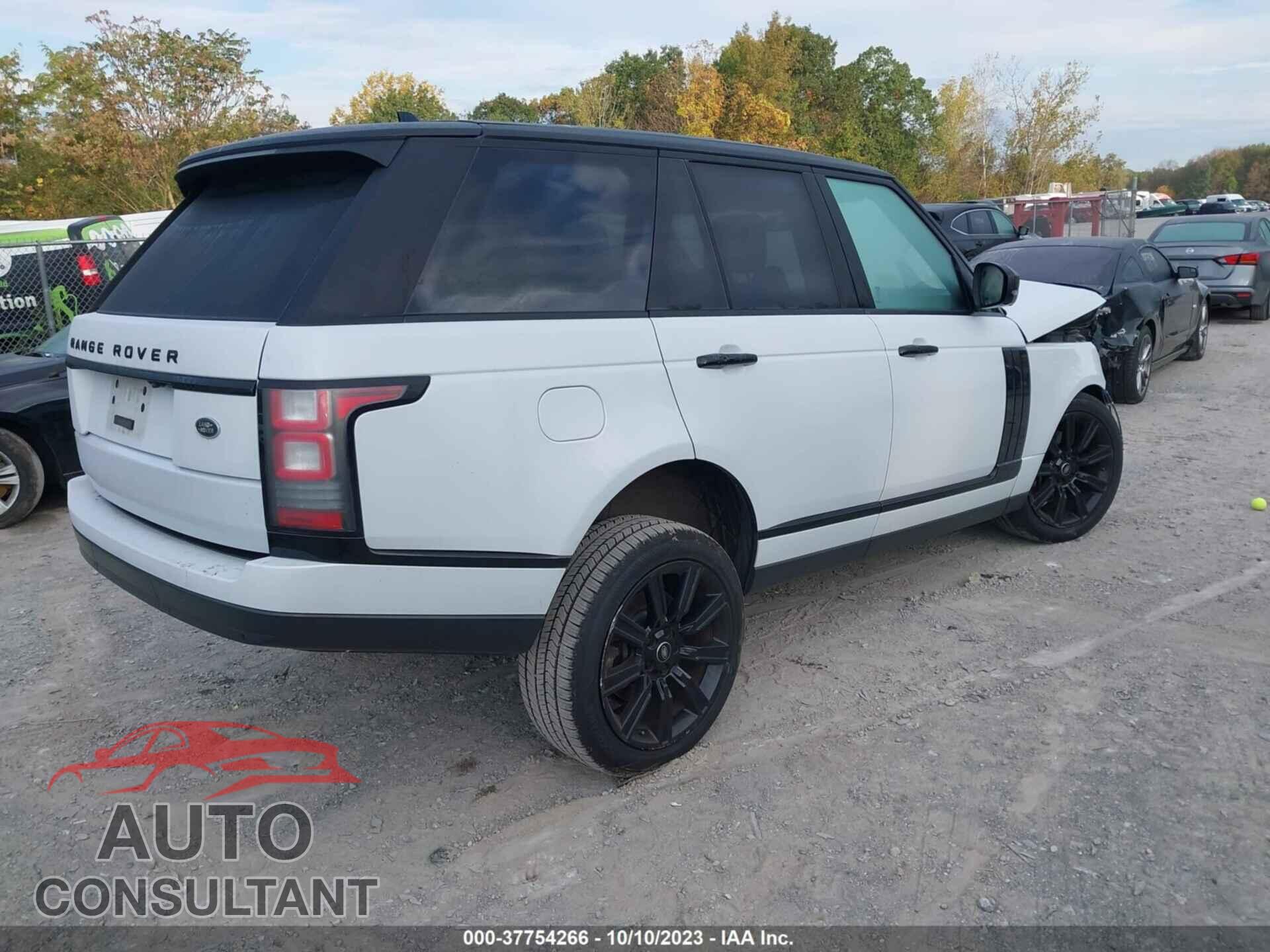 LAND ROVER RANGE ROVER 2016 - SALGS2KF1GA251421