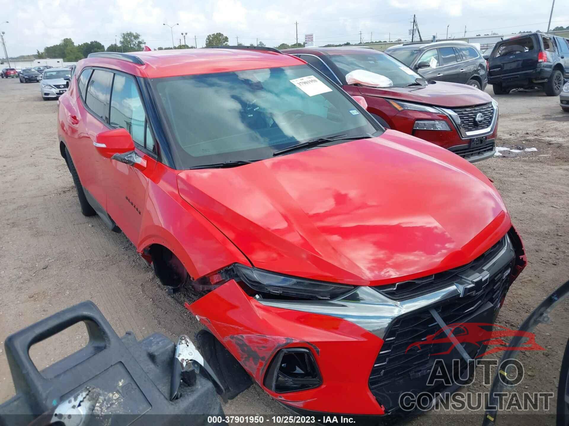 CHEVROLET BLAZER 2021 - 3GNKBERS6MS501887