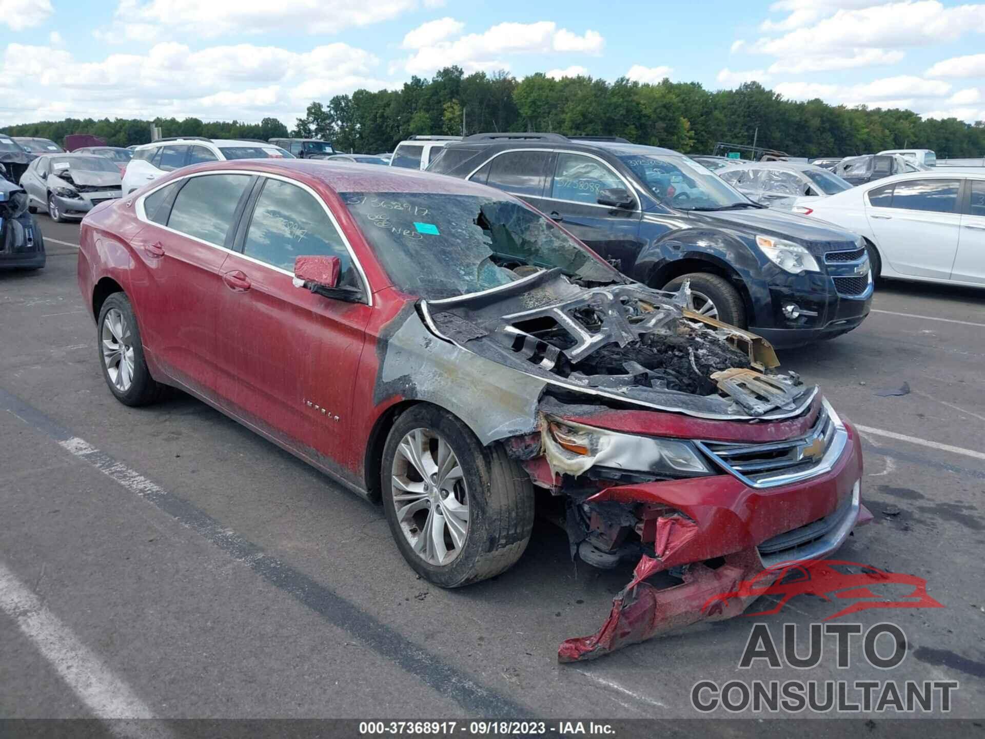 CHEVROLET IMPALA 2015 - 2G1125S35F9249033