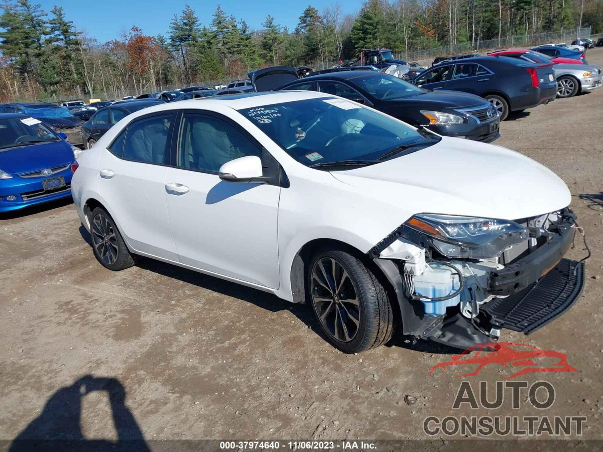 TOYOTA COROLLA 2018 - 2T1BURHE7JC022604