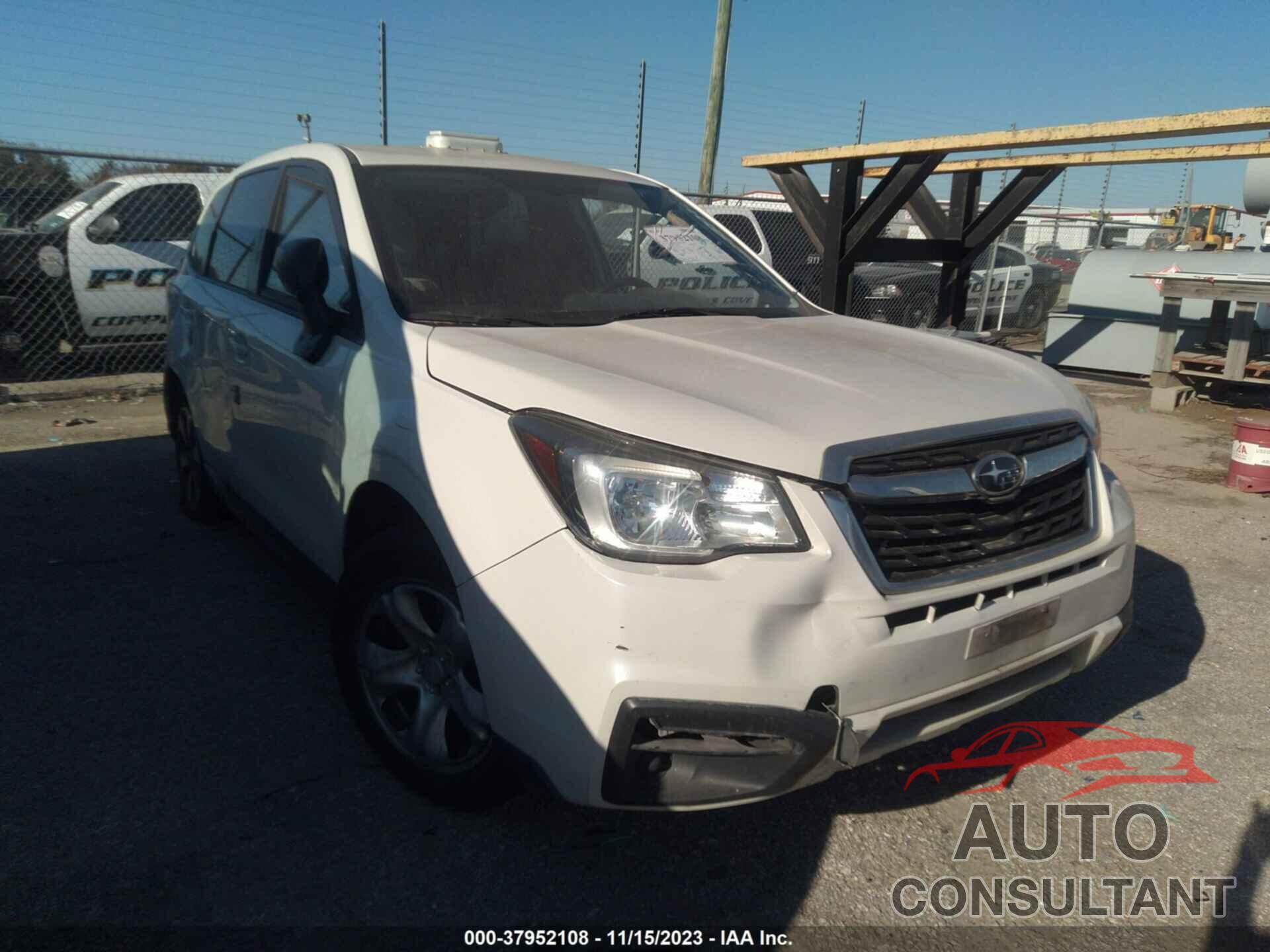 SUBARU FORESTER 2017 - JF2SJAAC6HH473582