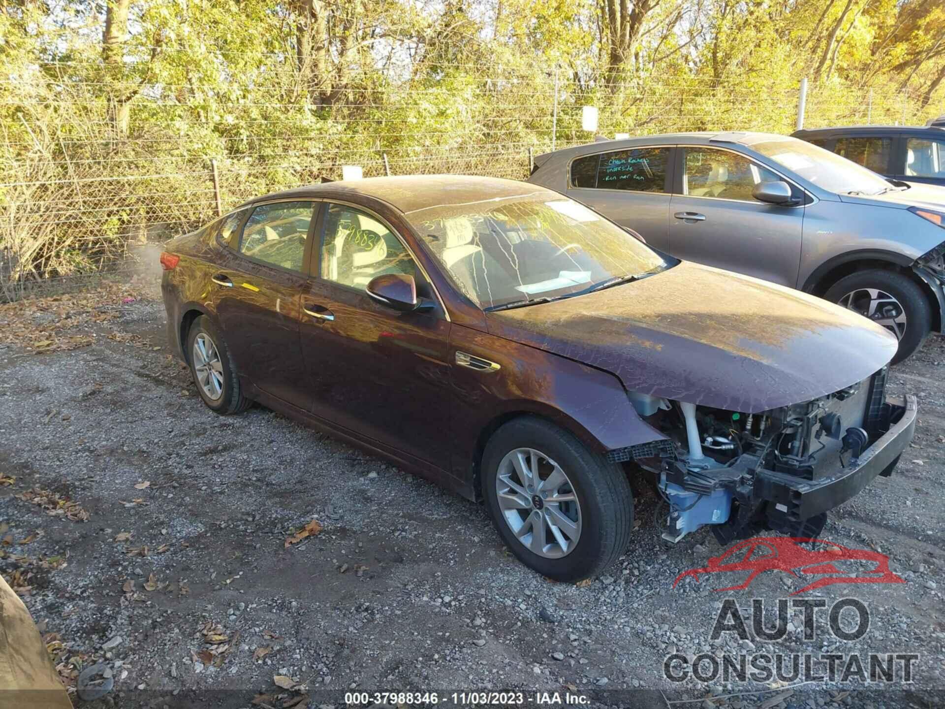 KIA OPTIMA 2018 - 5XXGT4L32JG209419