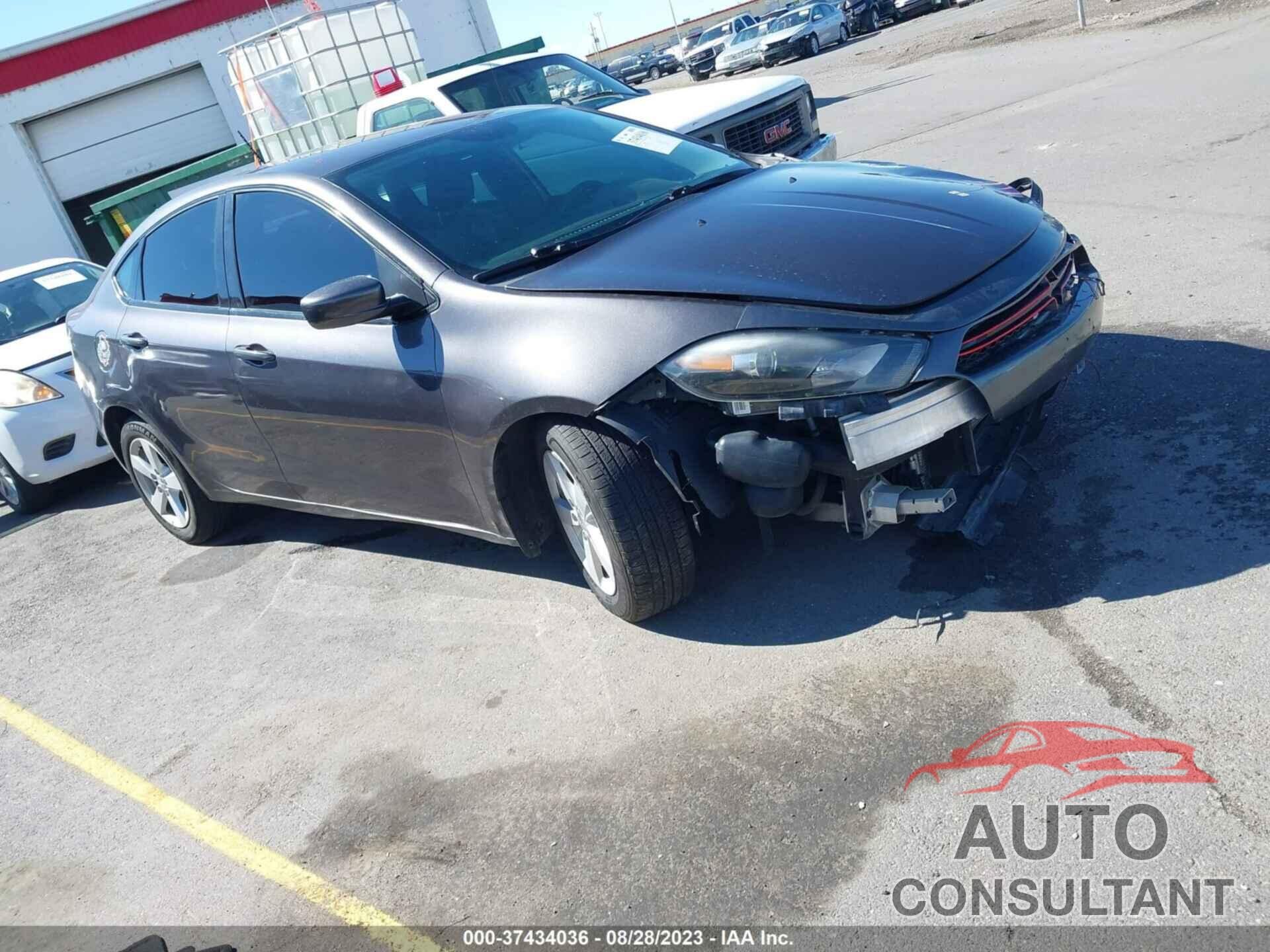 DODGE DART 2016 - 1C3CDFBB8GD736310