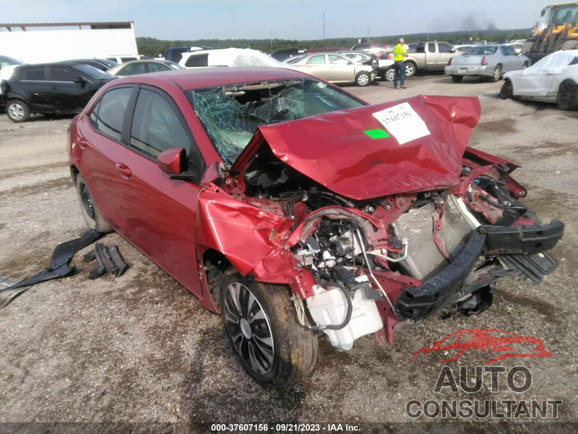 TOYOTA COROLLA 2016 - 2T1BURHE5GC616603
