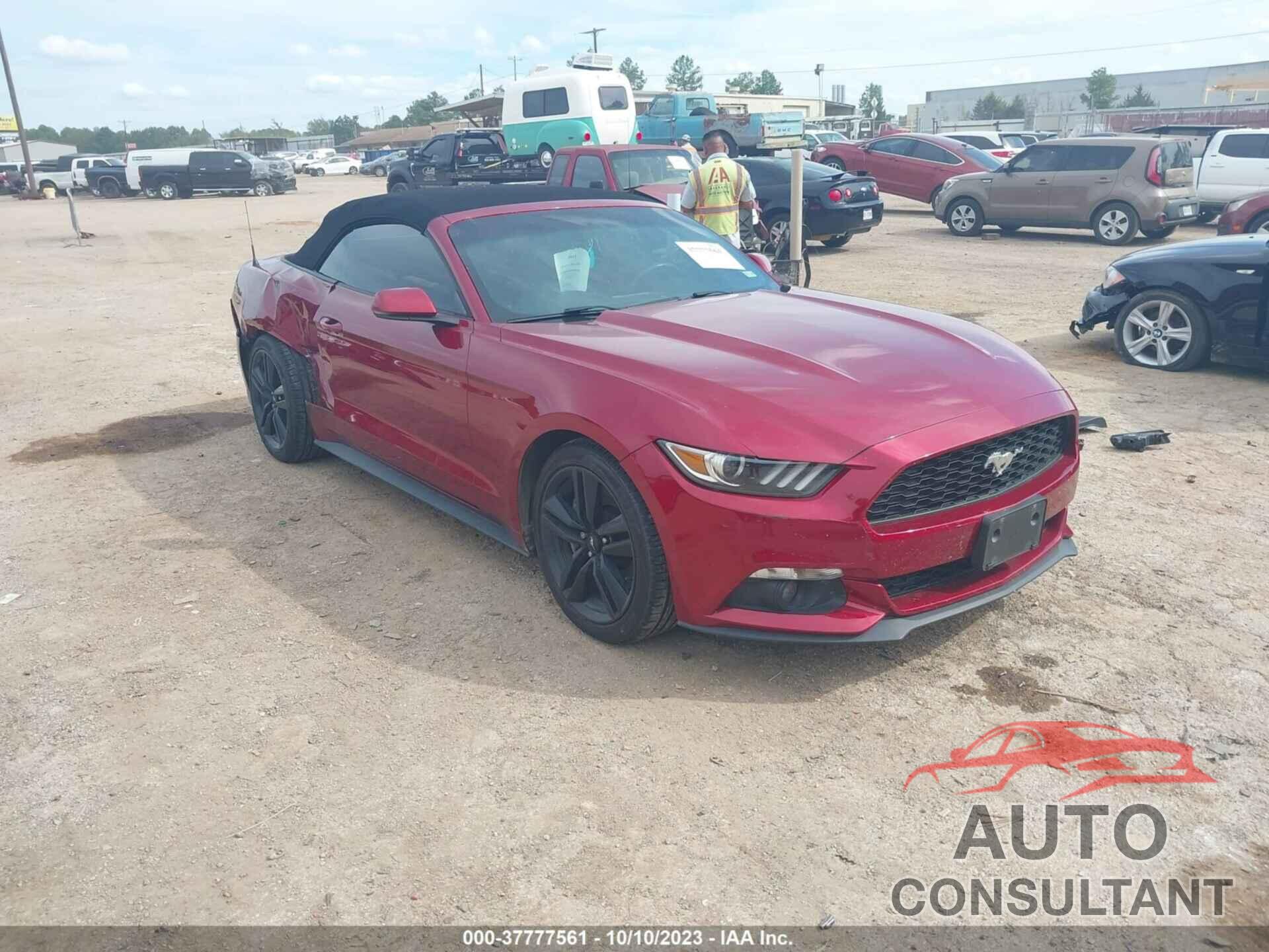 FORD MUSTANG 2017 - 1FATP8UH8H5213533