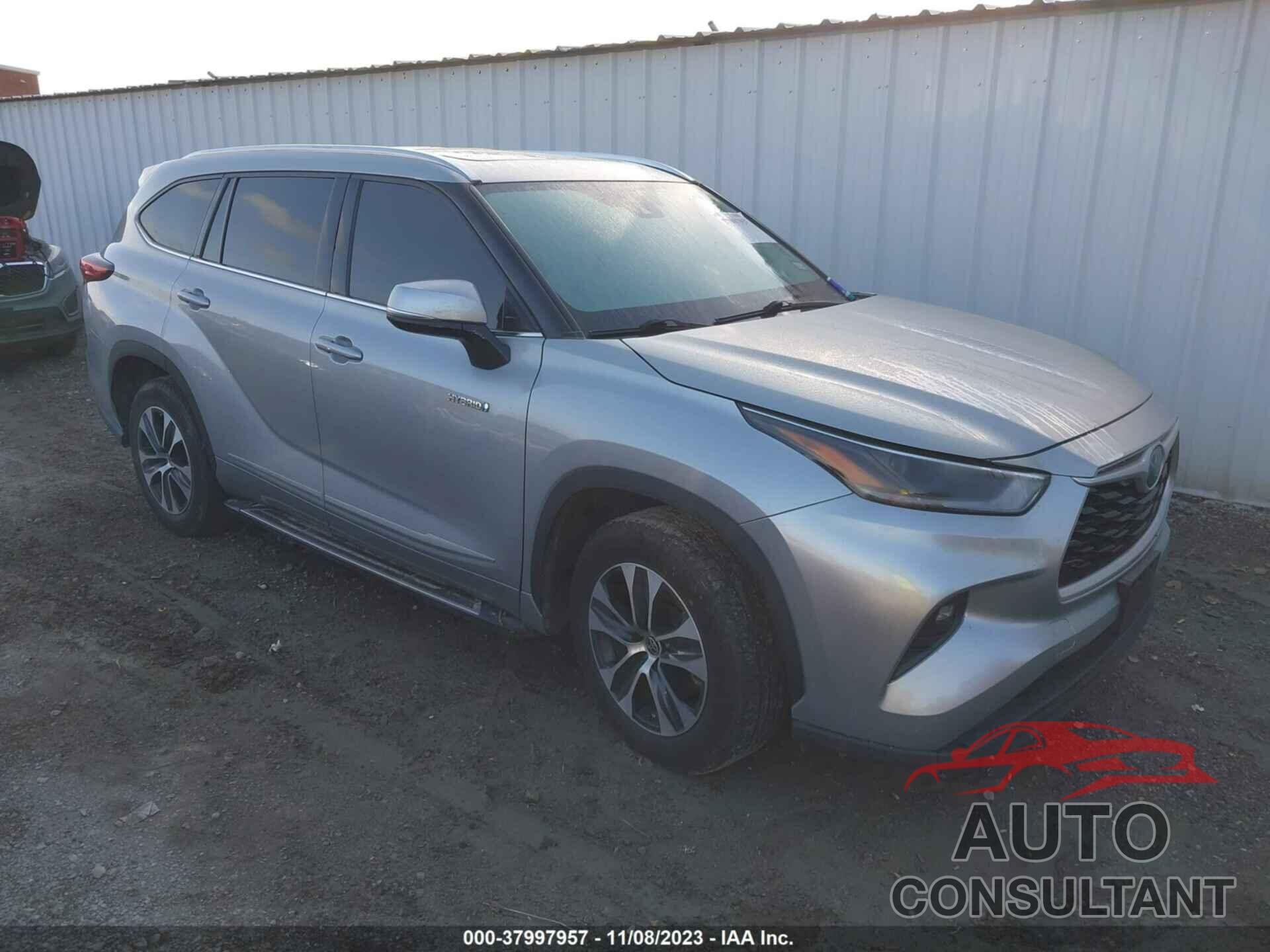 TOYOTA HIGHLANDER 2021 - 5TDGARAH6MS503488