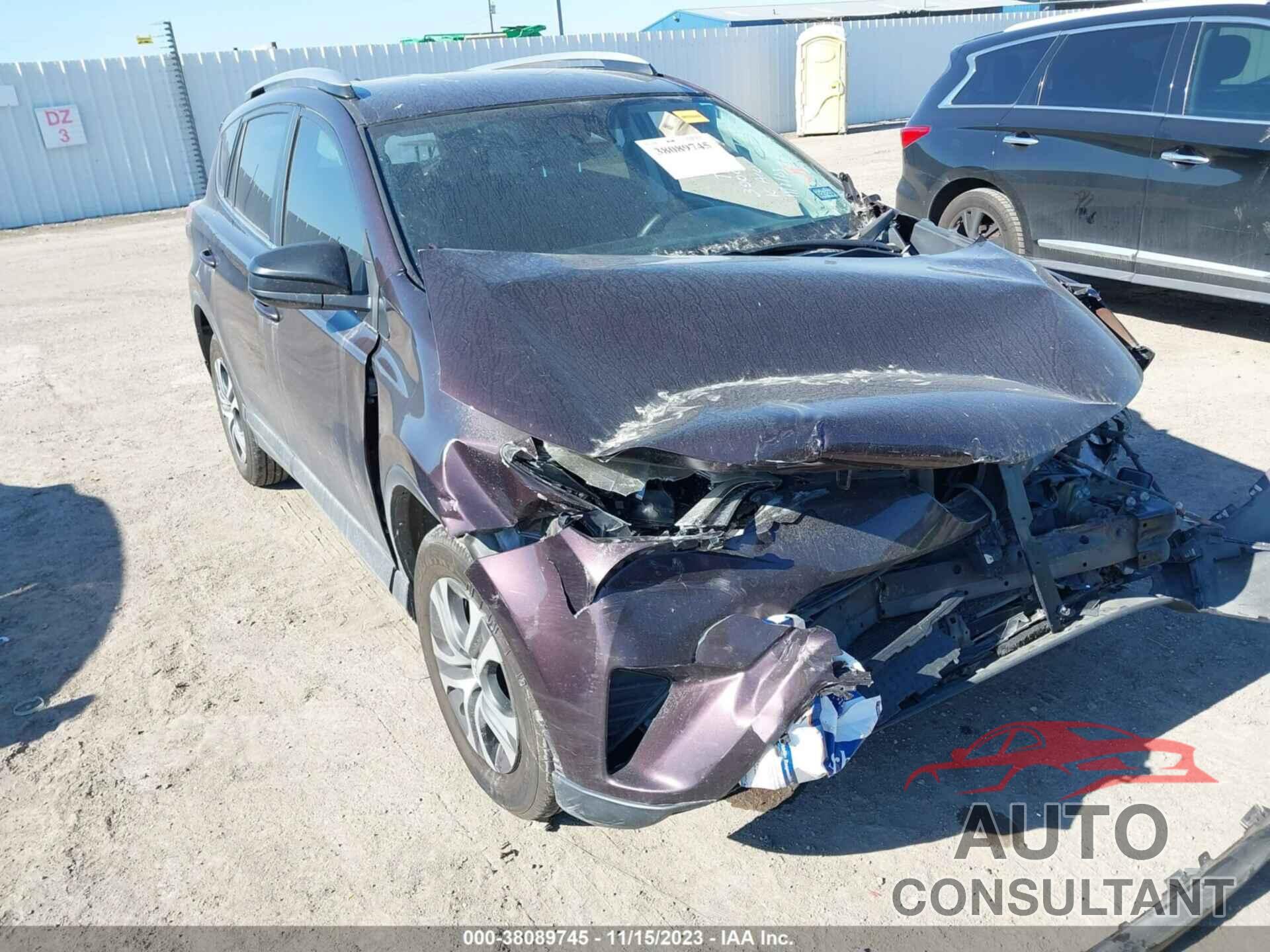 TOYOTA RAV4 2017 - 2T3ZFREV9HW374936