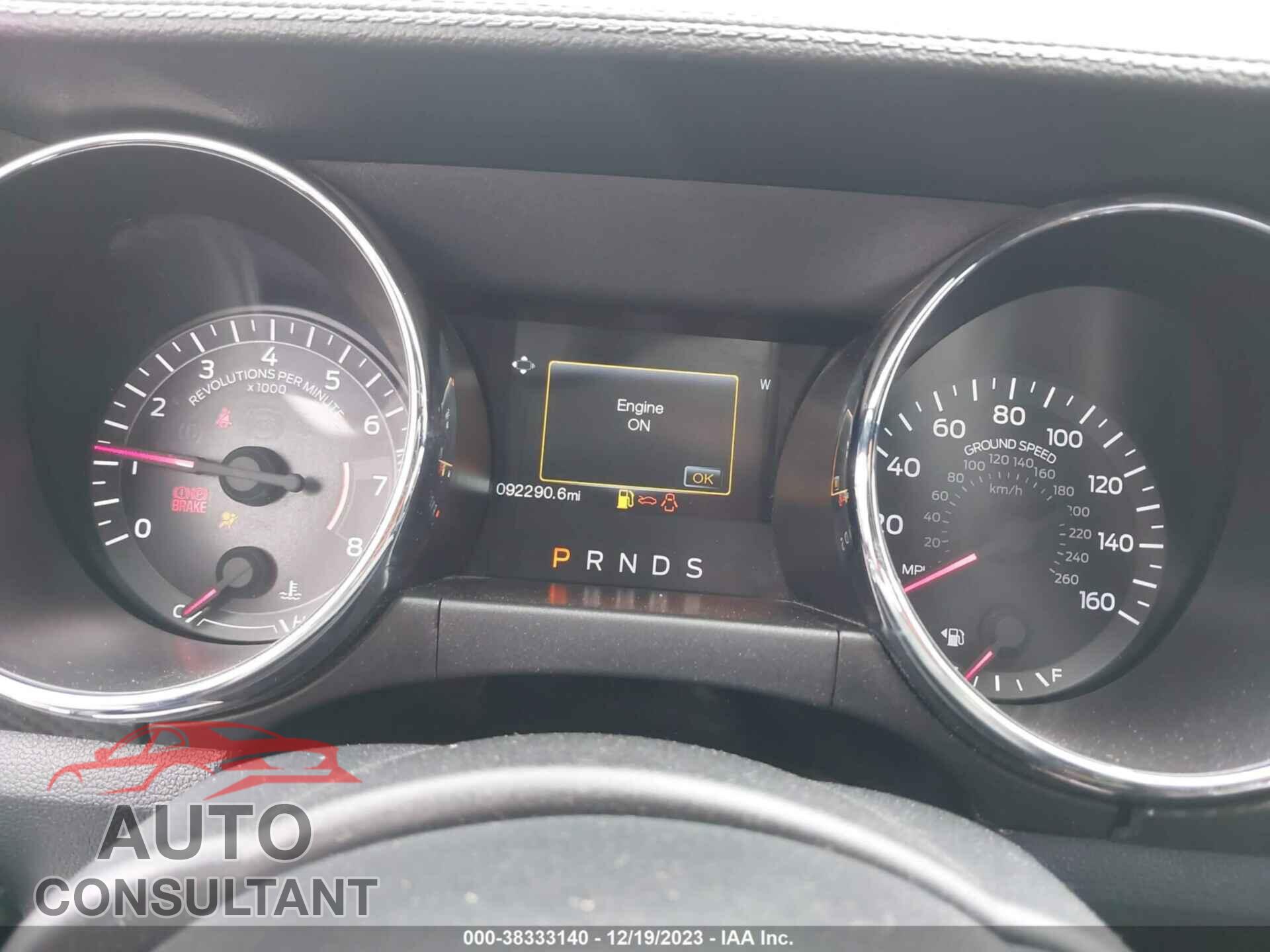 FORD MUSTANG 2016 - 1FA6P8AM0G5225737
