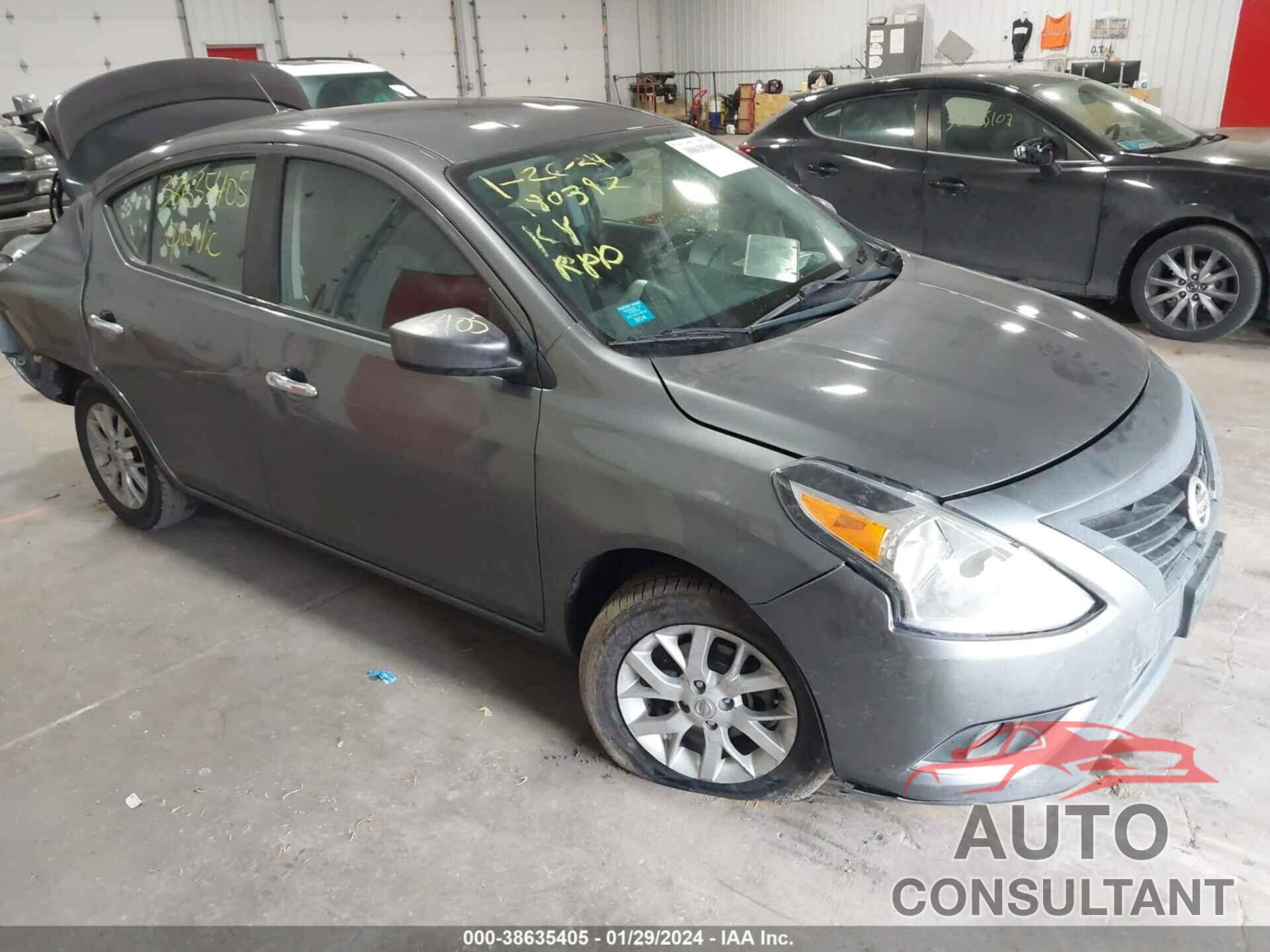 NISSAN VERSA 2018 - 3N1CN7AP9JL835086