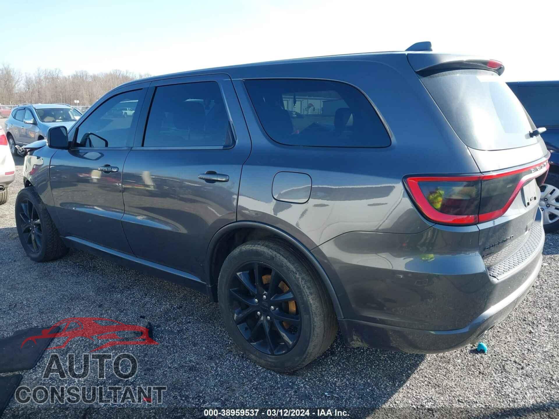 DODGE DURANGO 2017 - 1C4SDJCT3HC681550