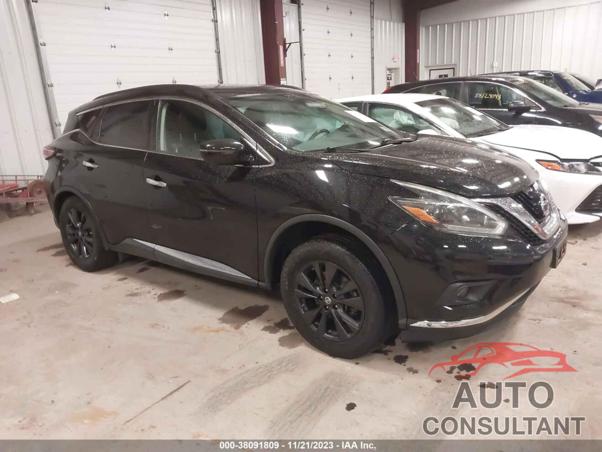 NISSAN MURANO 2018 - 5N1AZ2MH9JN144314