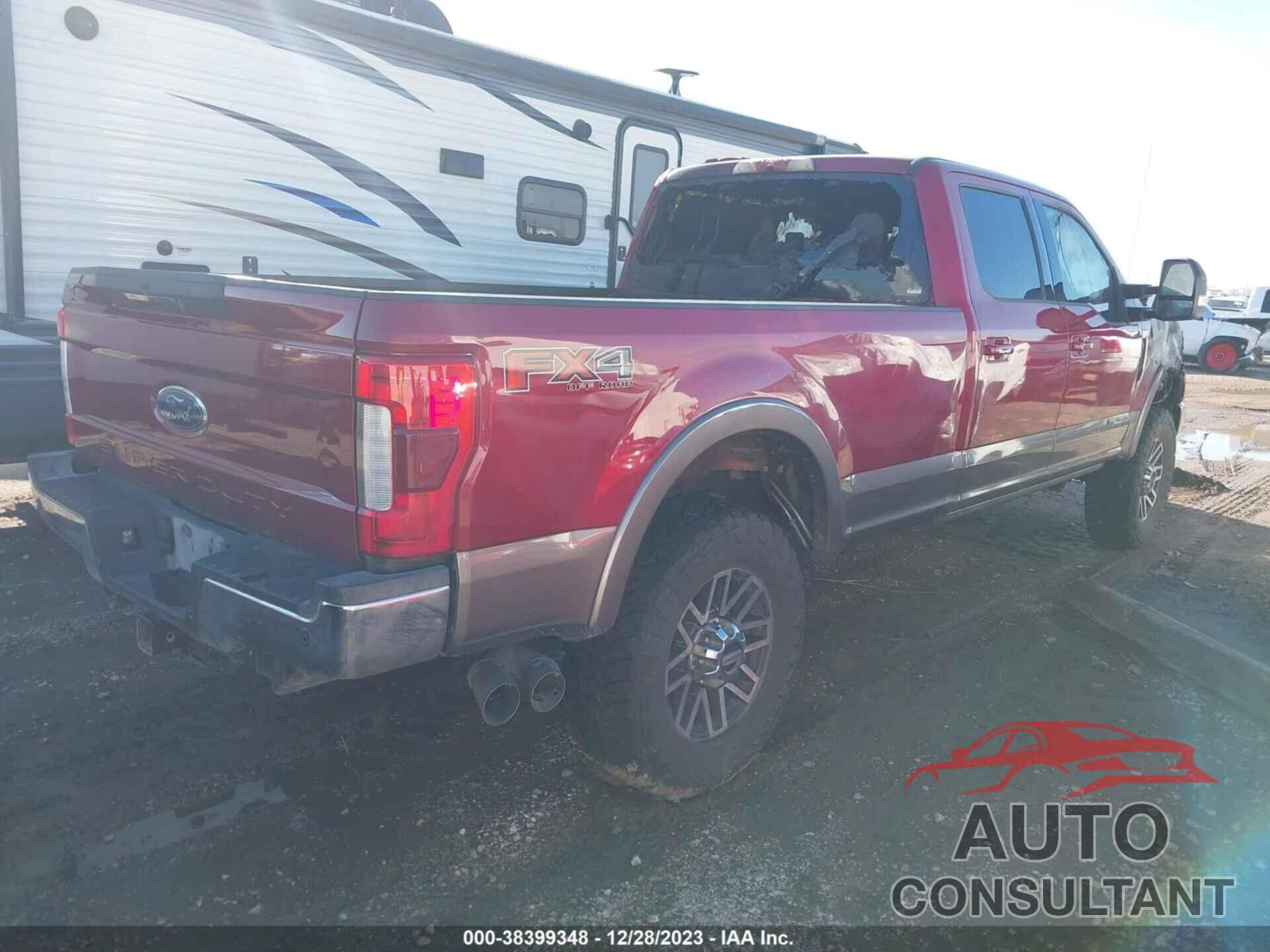 FORD F350 2019 - 1FT8W3BT6KEE02279