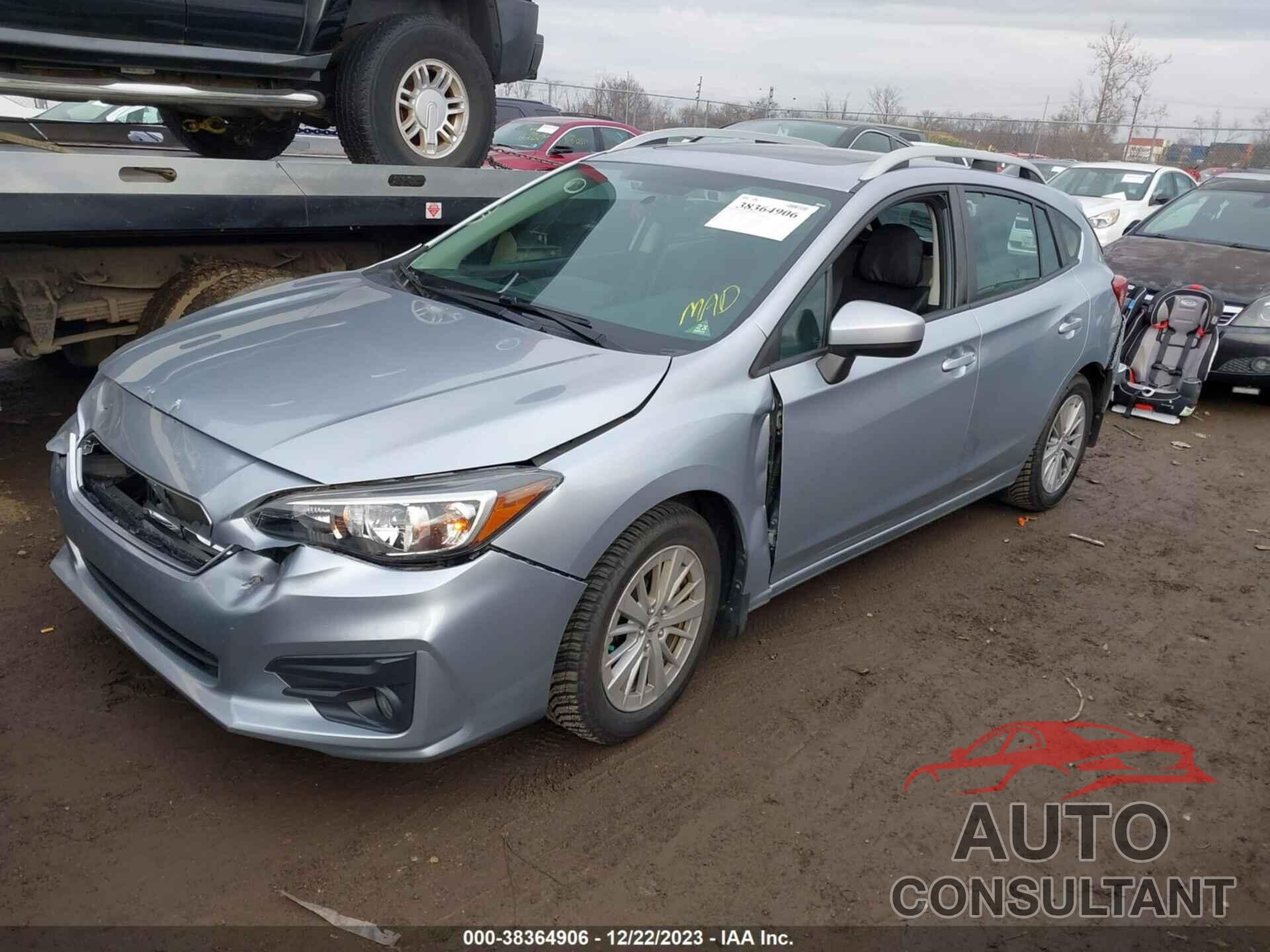 SUBARU IMPREZA 2017 - 4S3GTAD68H3705634