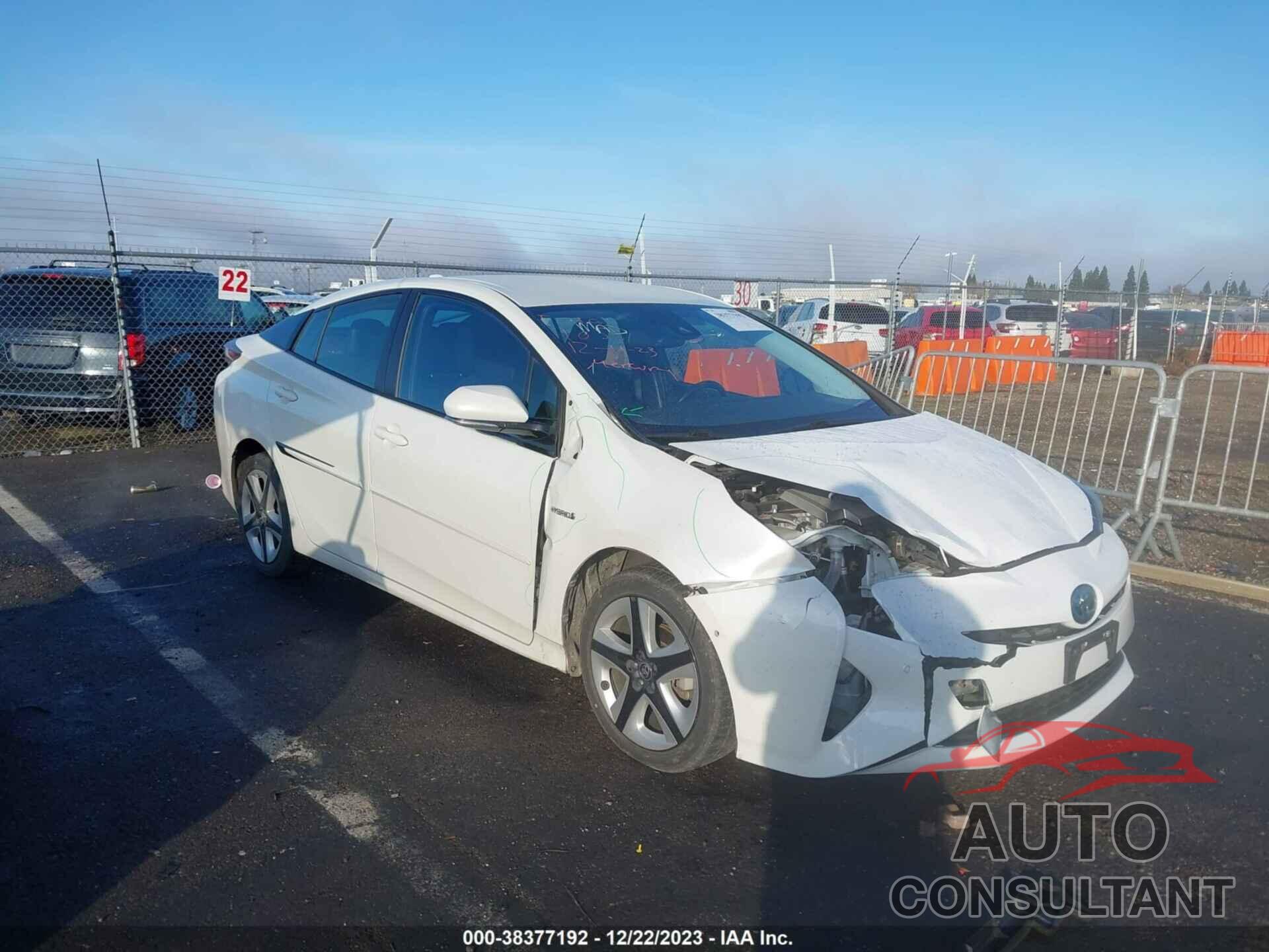 TOYOTA PRIUS 2016 - JTDKARFU1G3013384