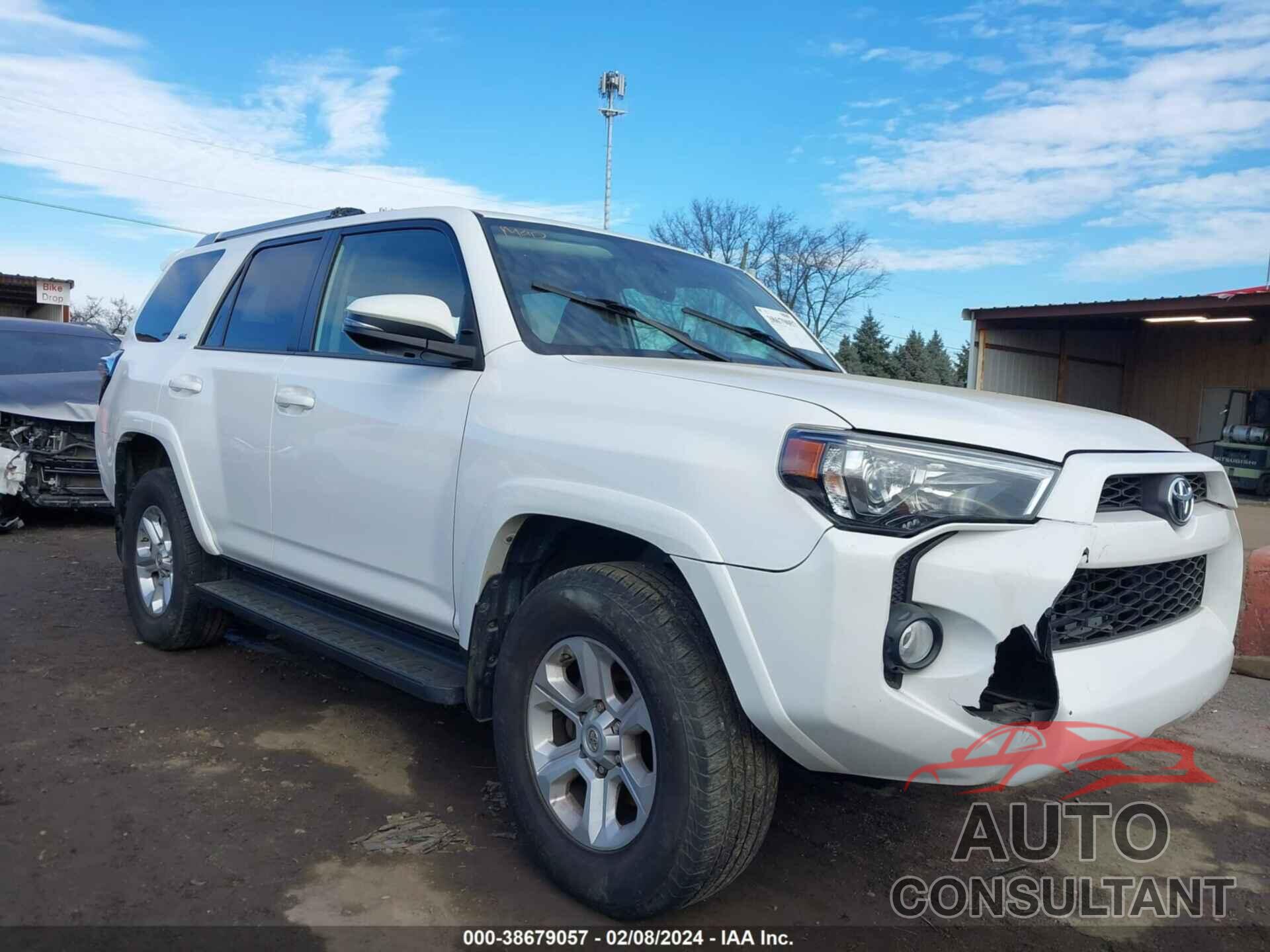 TOYOTA 4RUNNER 2018 - JTEBU5JR2J5539808