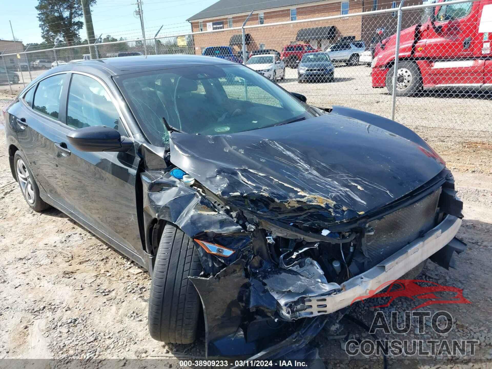 HONDA CIVIC SEDAN 2018 - 2HGFC2F65JH544114