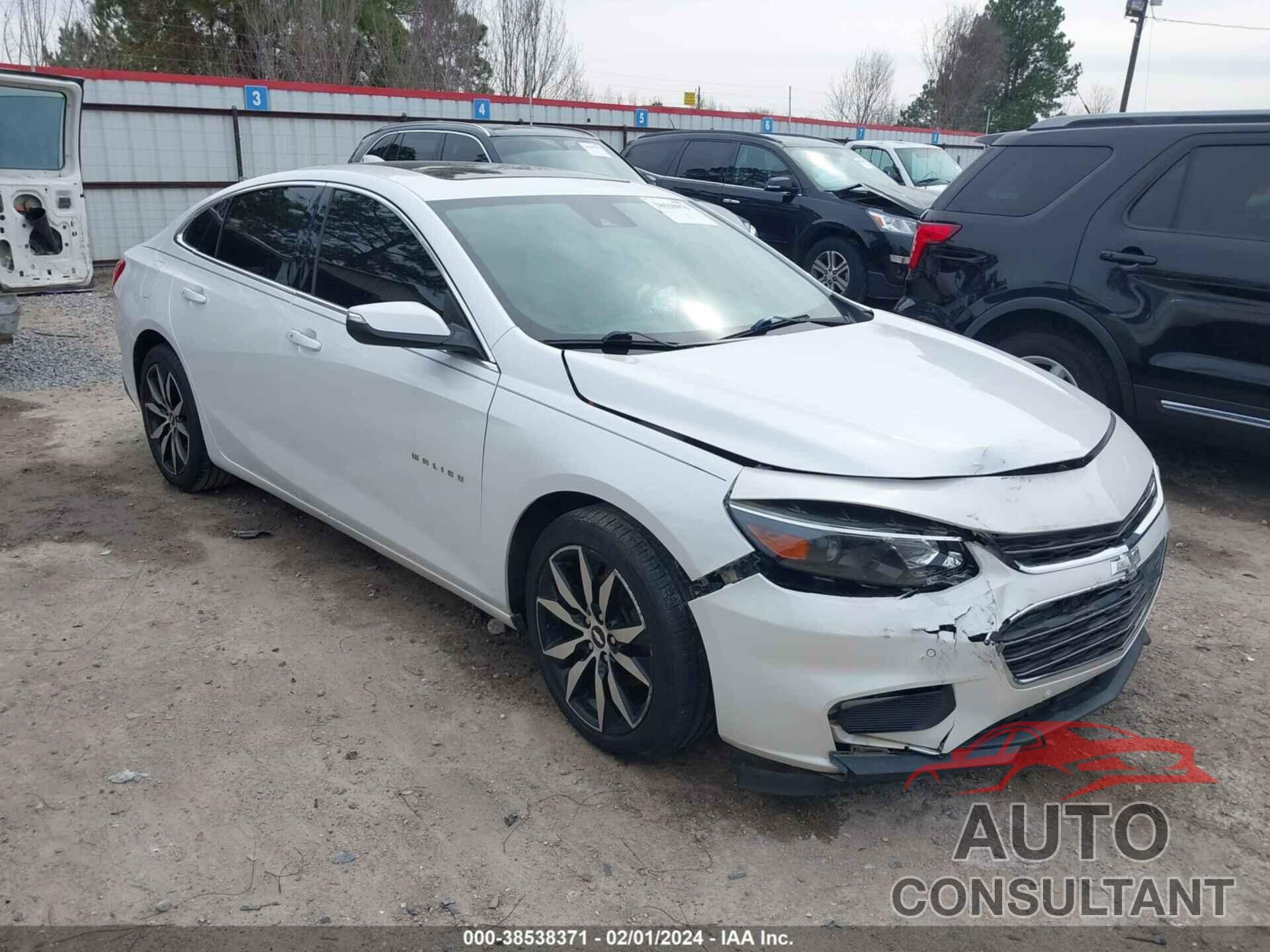 CHEVROLET MALIBU 2016 - 1G1ZE5ST2GF191241