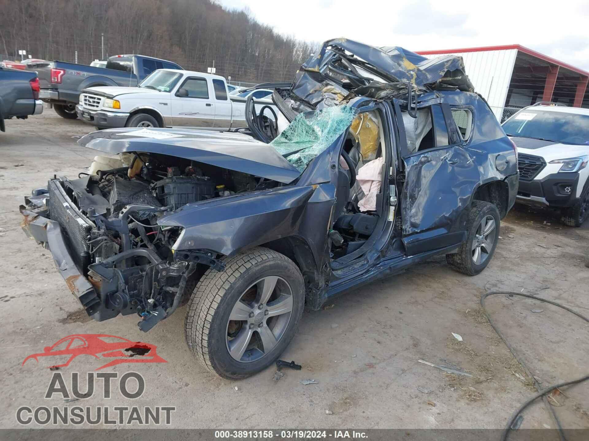 JEEP COMPASS 2017 - 1C4NJDEB0HD167712