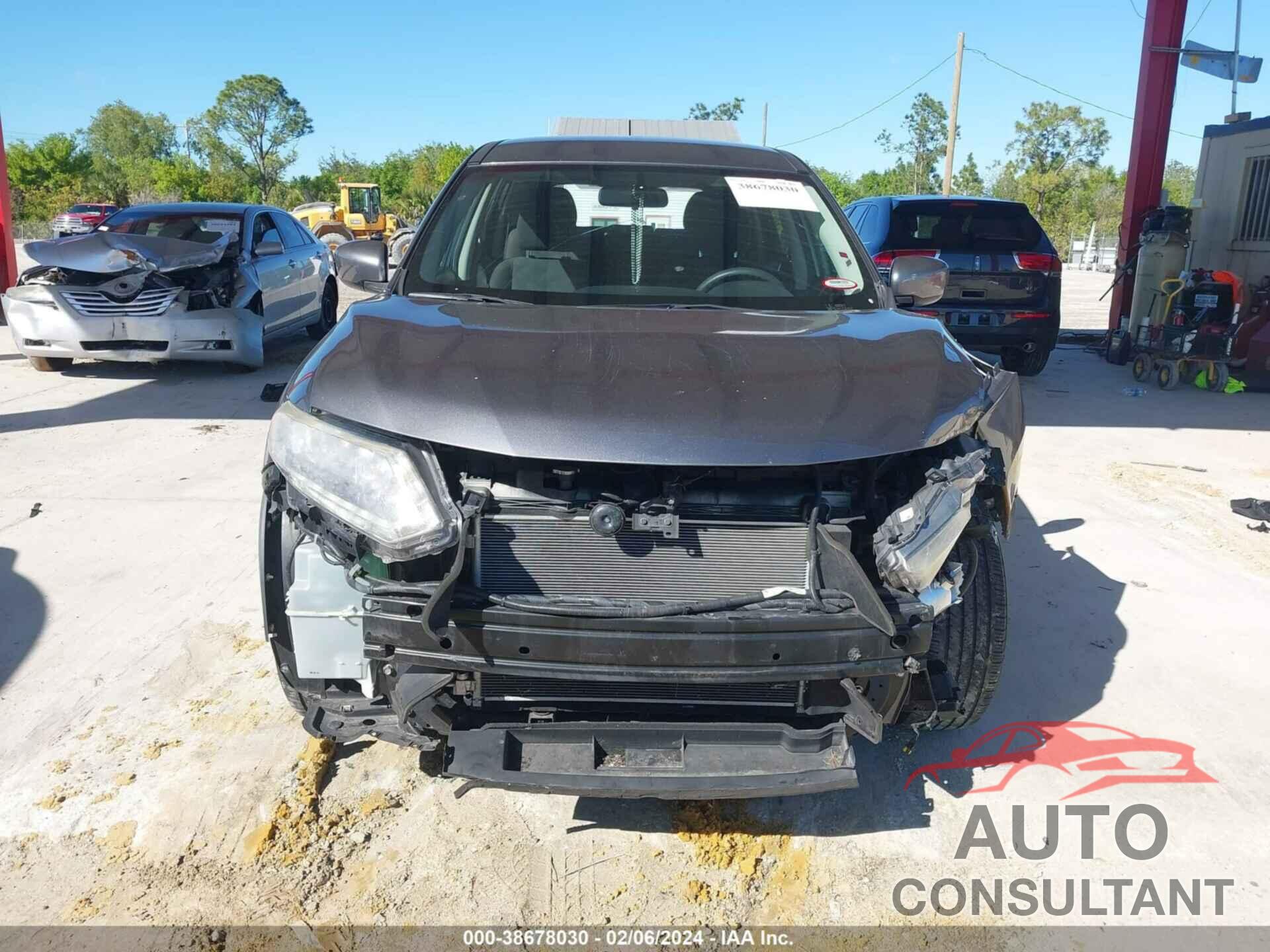 NISSAN ROGUE 2016 - KNMAT2MTXGP600070