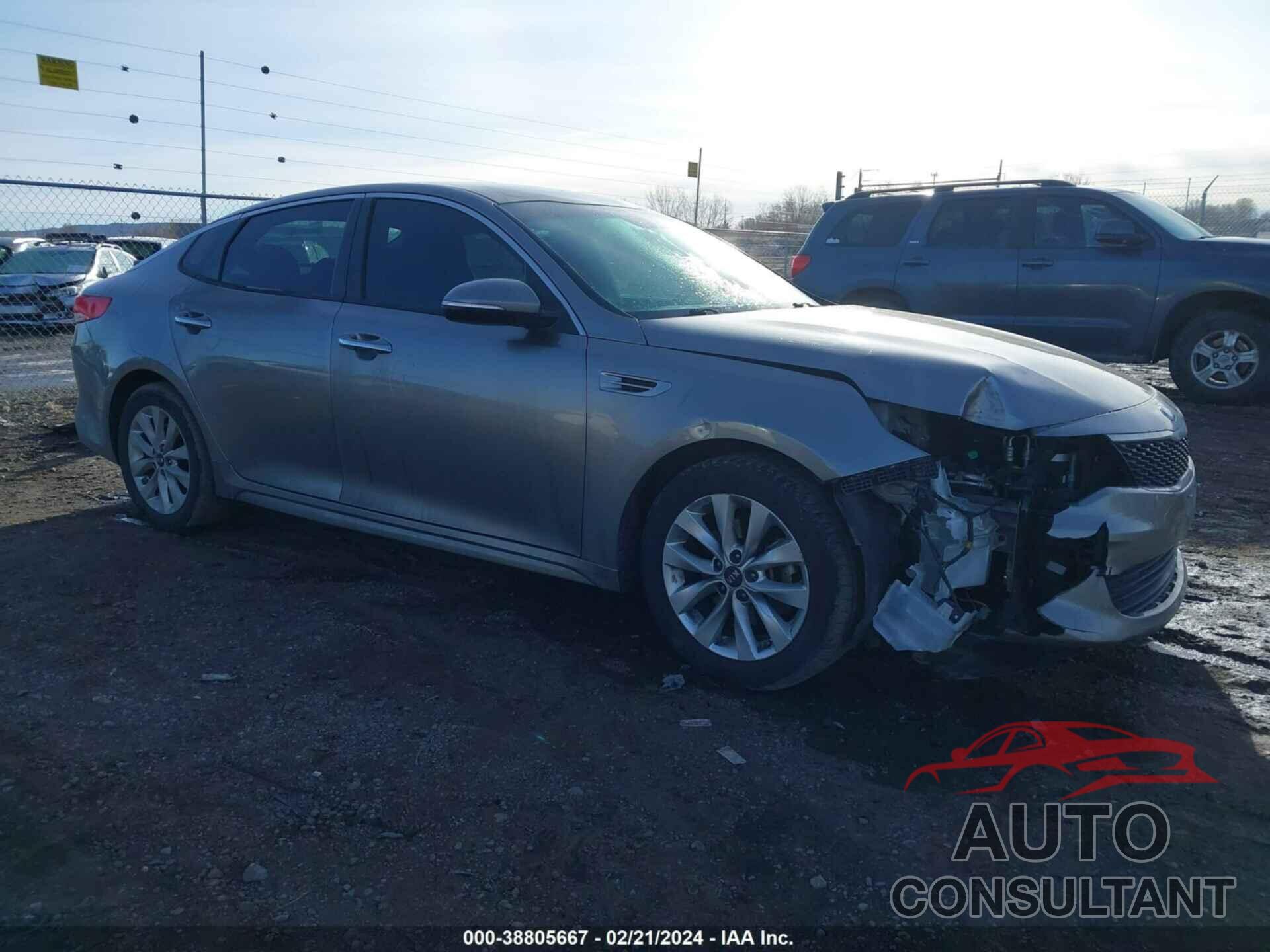 KIA OPTIMA 2018 - 5XXGT4L34JG272165