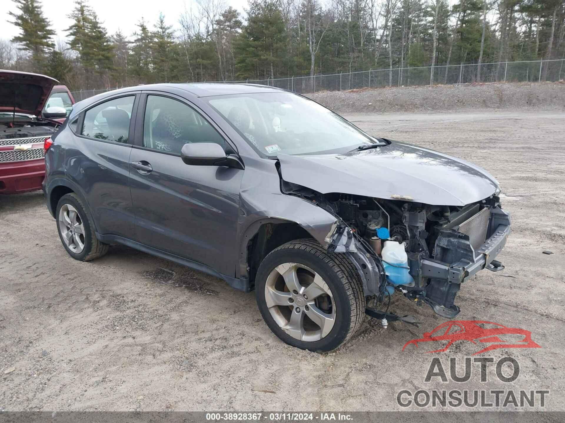 HONDA HR-V 2017 - 3CZRU6H34HG701087