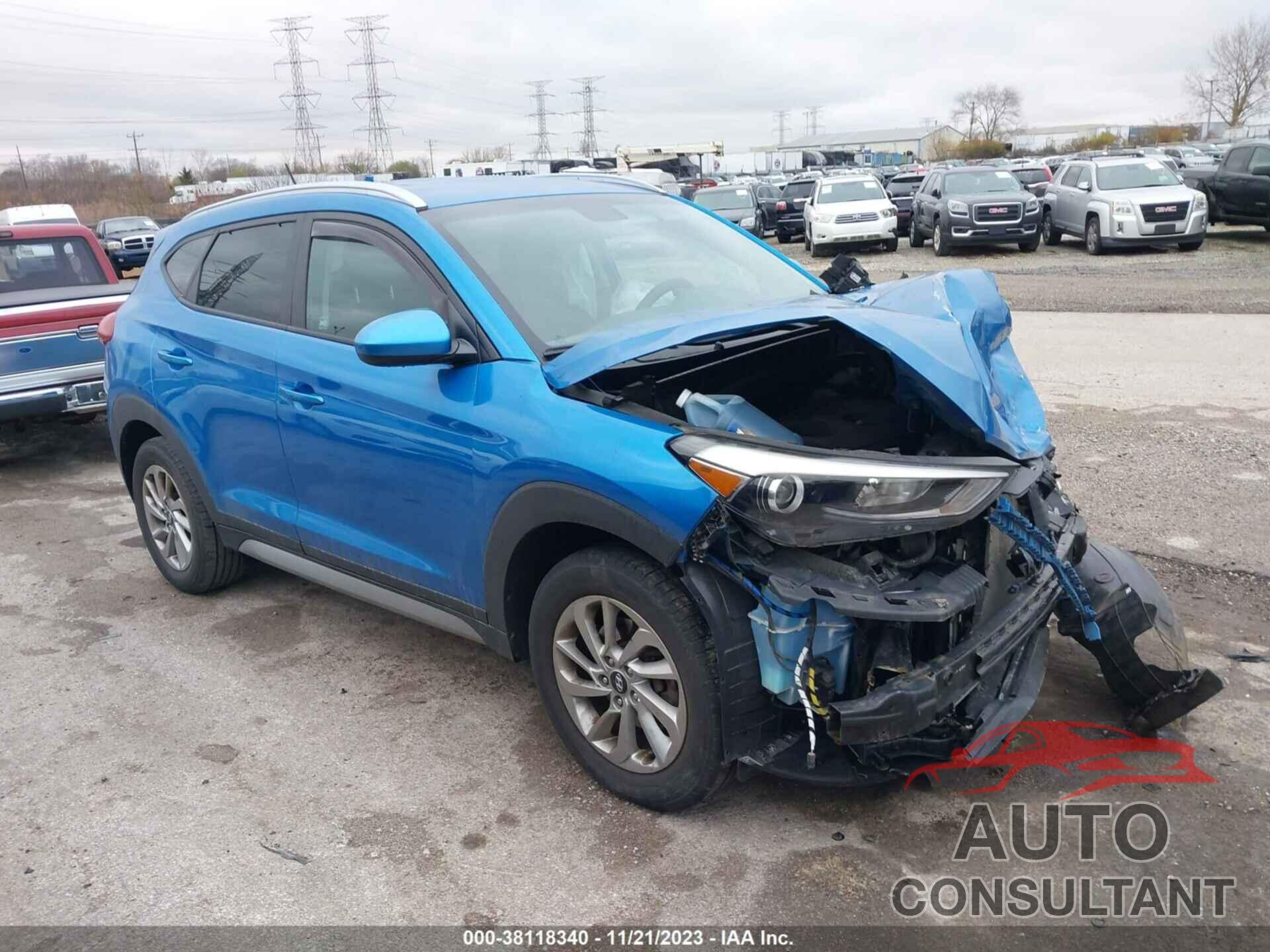 HYUNDAI TUCSON 2017 - KM8J33A49HU256734