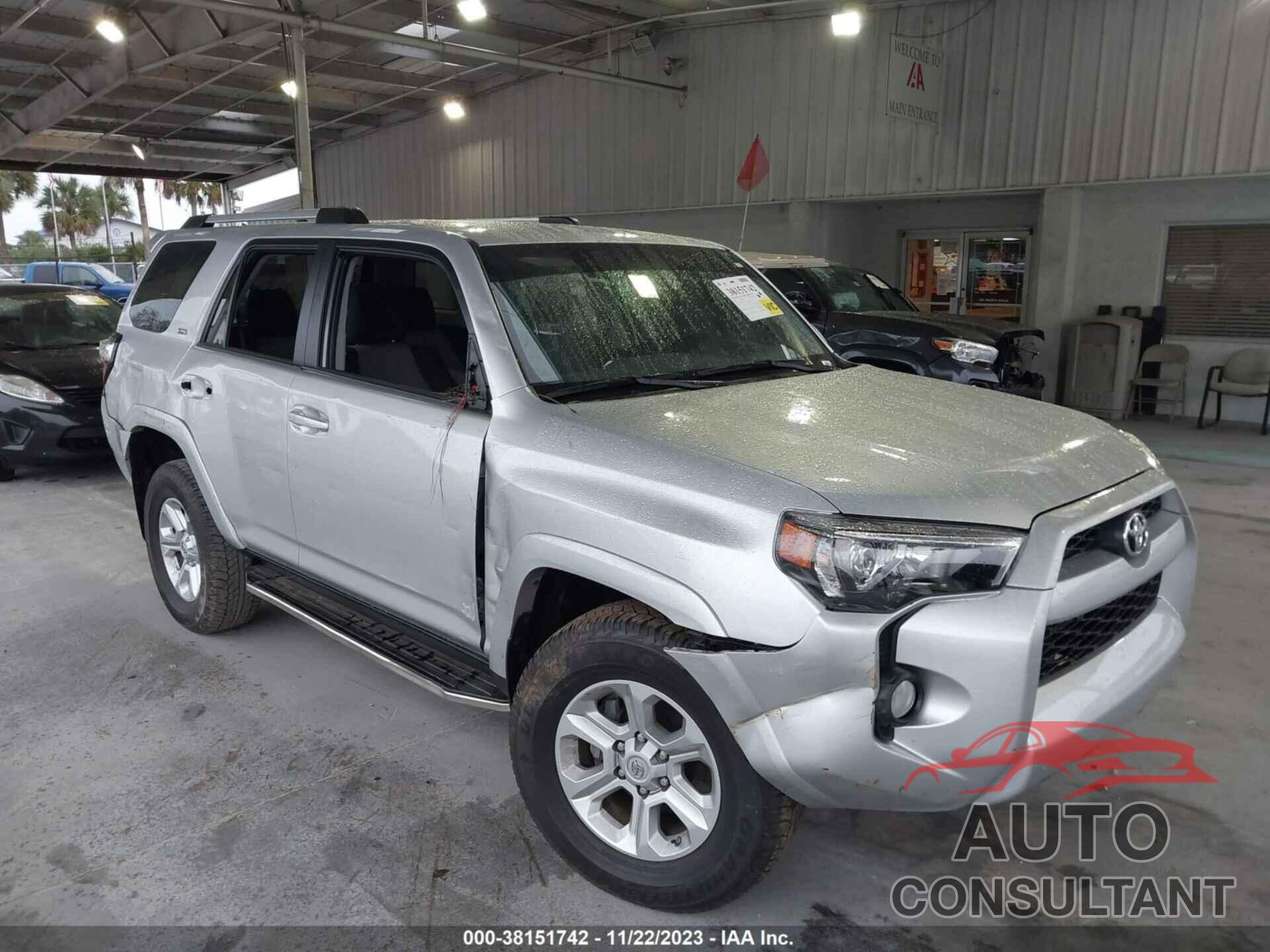 TOYOTA 4RUNNER 2019 - JTEZU5JR5K5192149