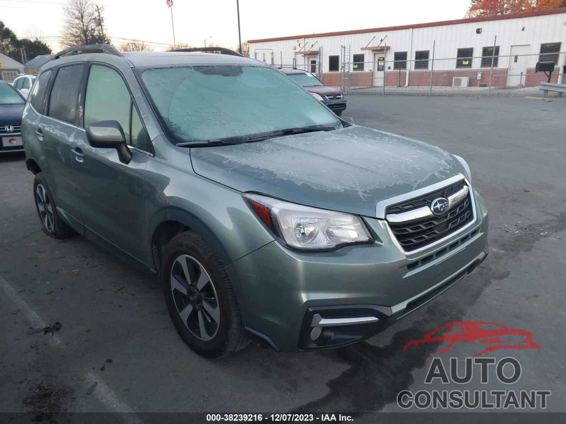 SUBARU FORESTER 2018 - JF2SJAJC0JH507344