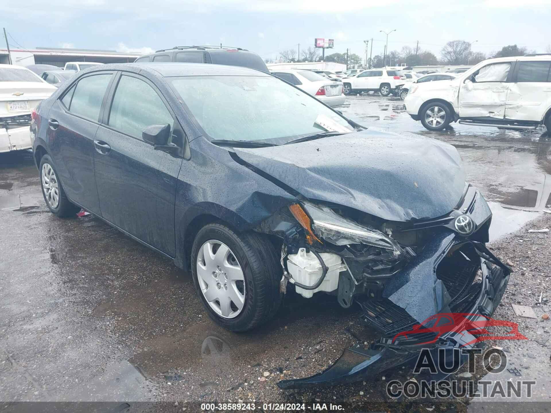 TOYOTA COROLLA 2019 - 2T1BURHE4KC157119