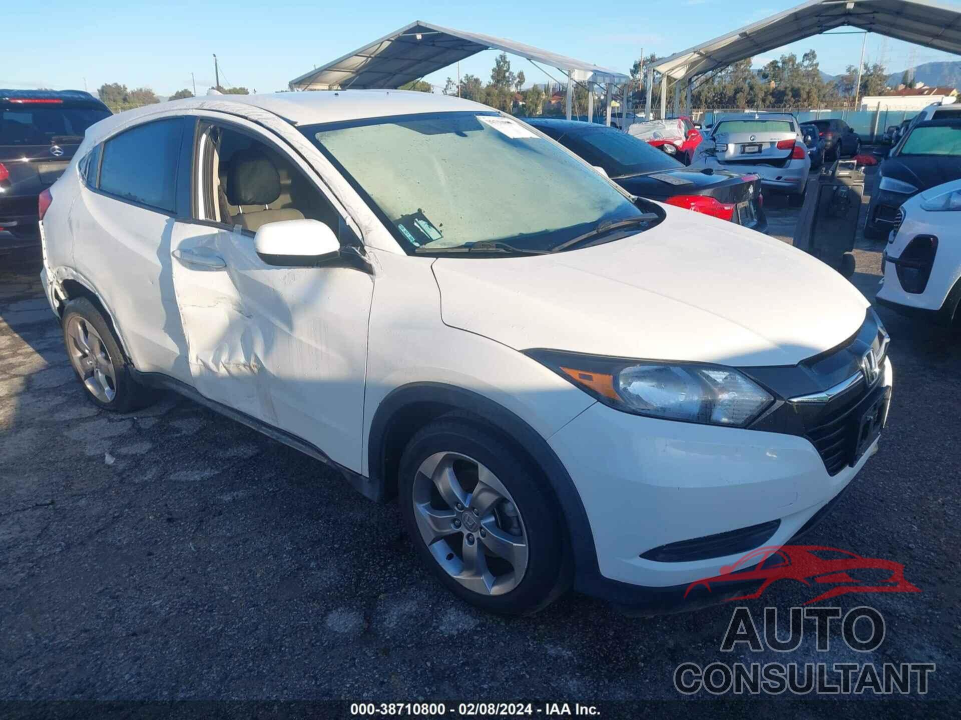 HONDA HR-V 2018 - 3CZRU5H38JM720842