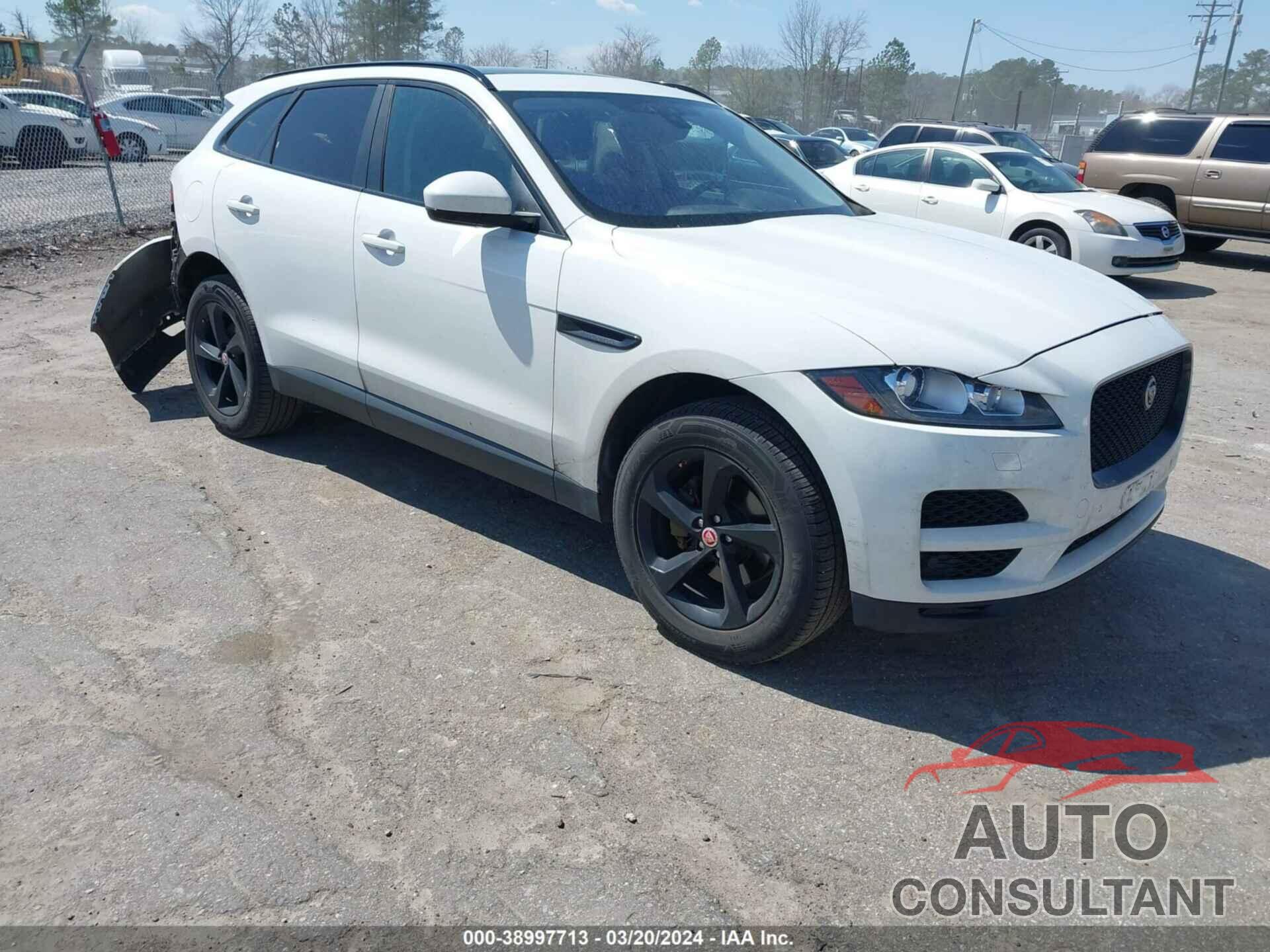 JAGUAR F-PACE 2018 - SADCJ2FXXJA261842